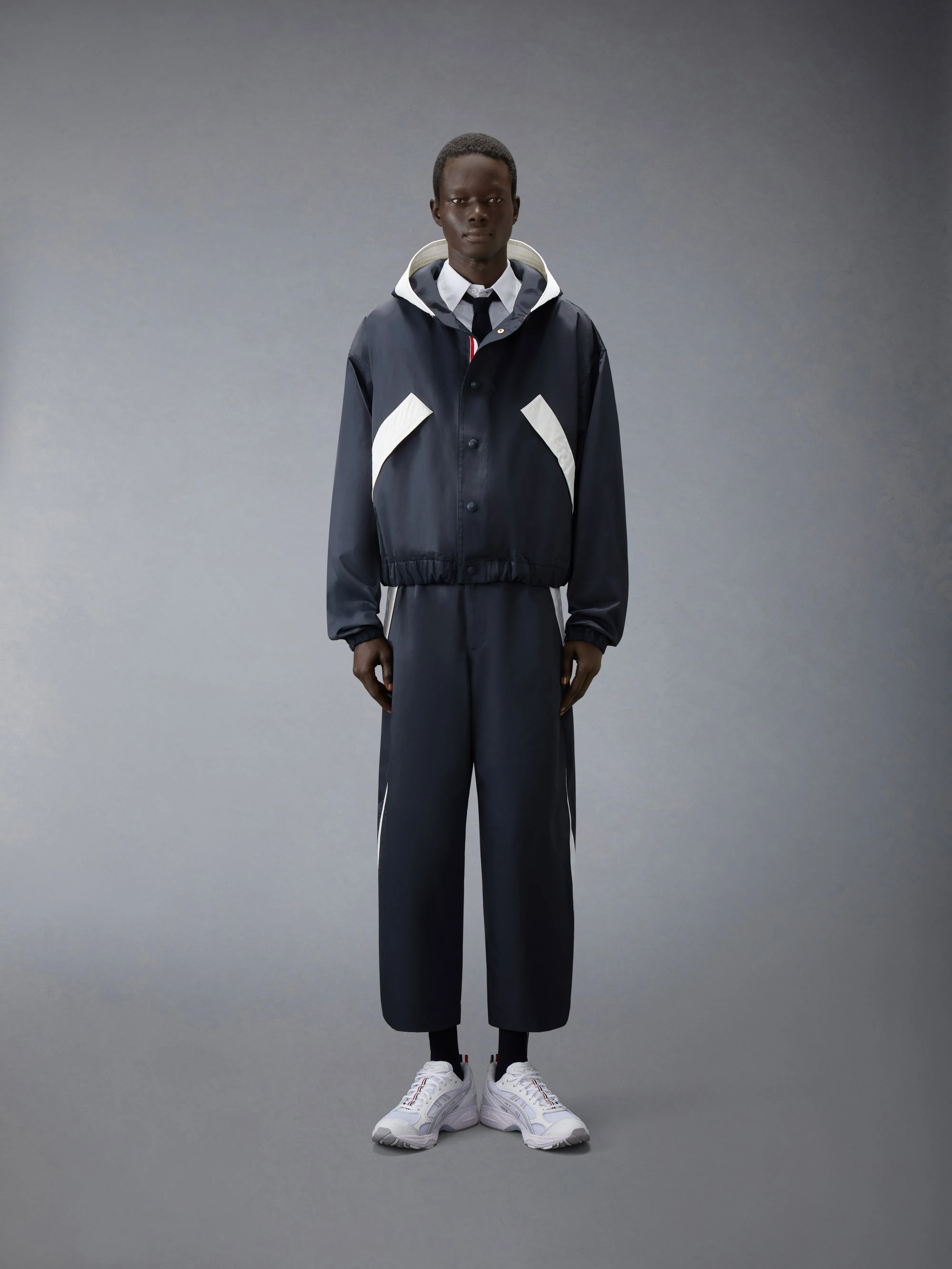 POLY TECH TRACK PANT sold by Thom Browne product image thumbnail 5