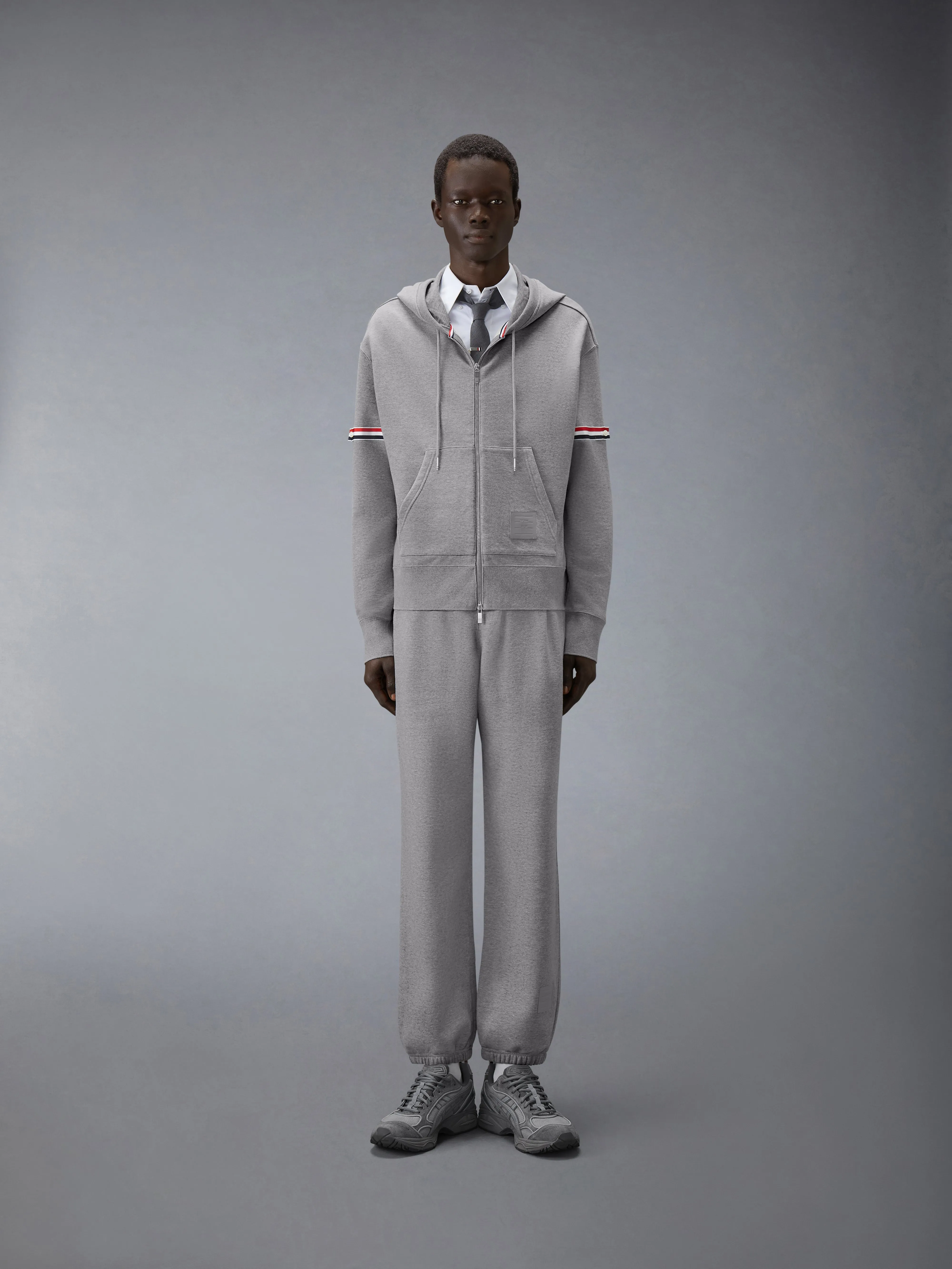 LOOPBACK JERSEY RELAXED SWEATPANTS sold by Thom Browne product image thumbnail 4