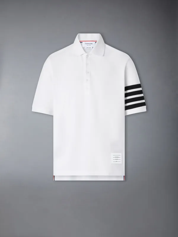 PIQUE 4-BAR POLO sold by Thom Browne