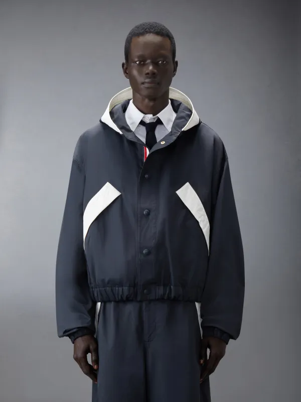 POLY TECH CROPPED PARKA made by Thom Browne