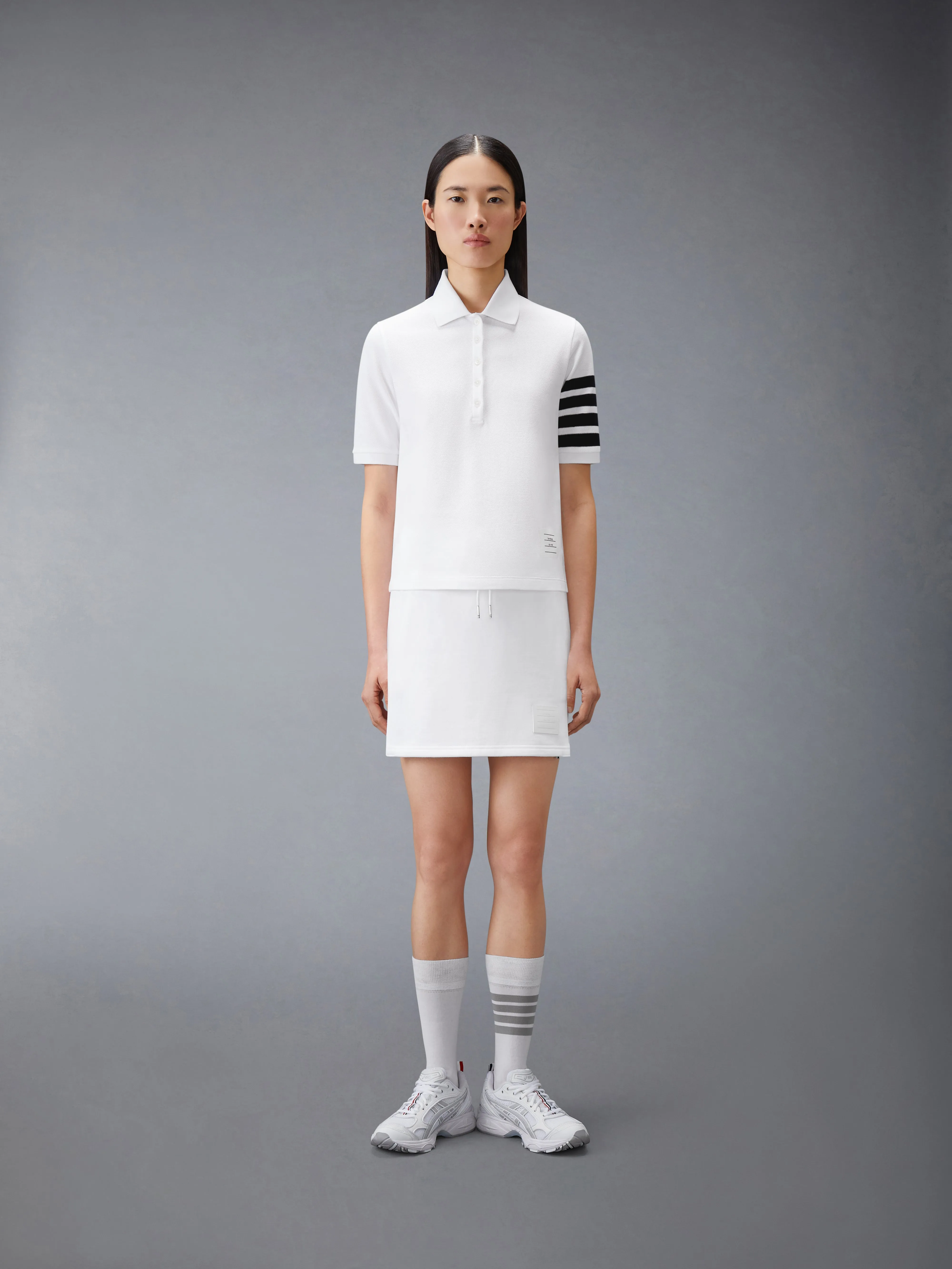PIQUE 4-BAR POLO sold by Thom Browne product image thumbnail 4