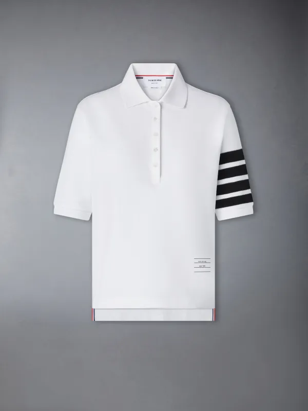 PIQUE 4-BAR POLO sold by Thom Browne
