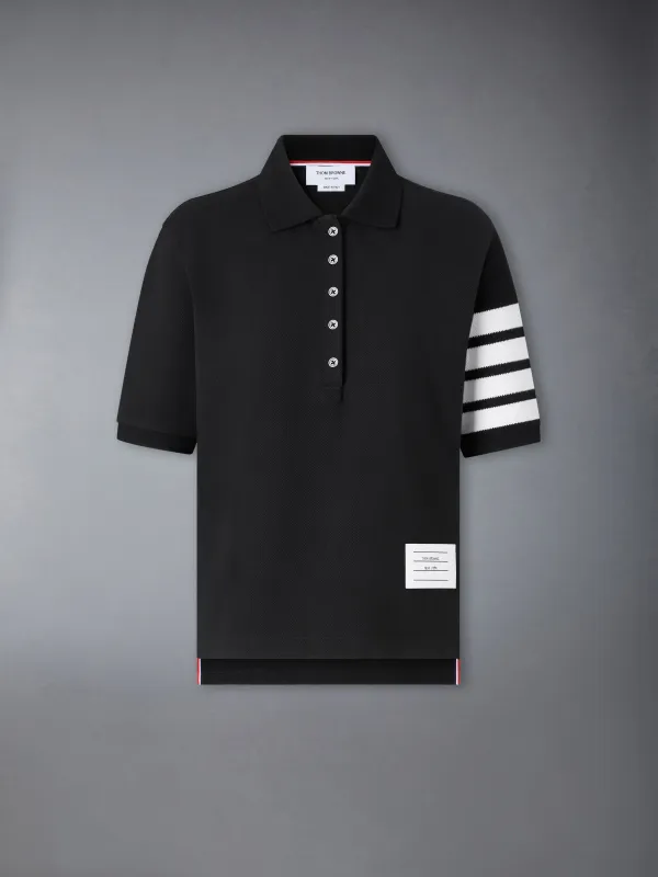 PIQUE 4-BAR POLO sold by Thom Browne