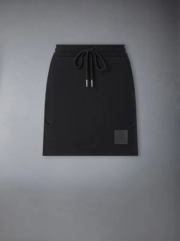 CLASSIC LOOPBACK JERSEY MINI SKIRT sold by Thom Browne