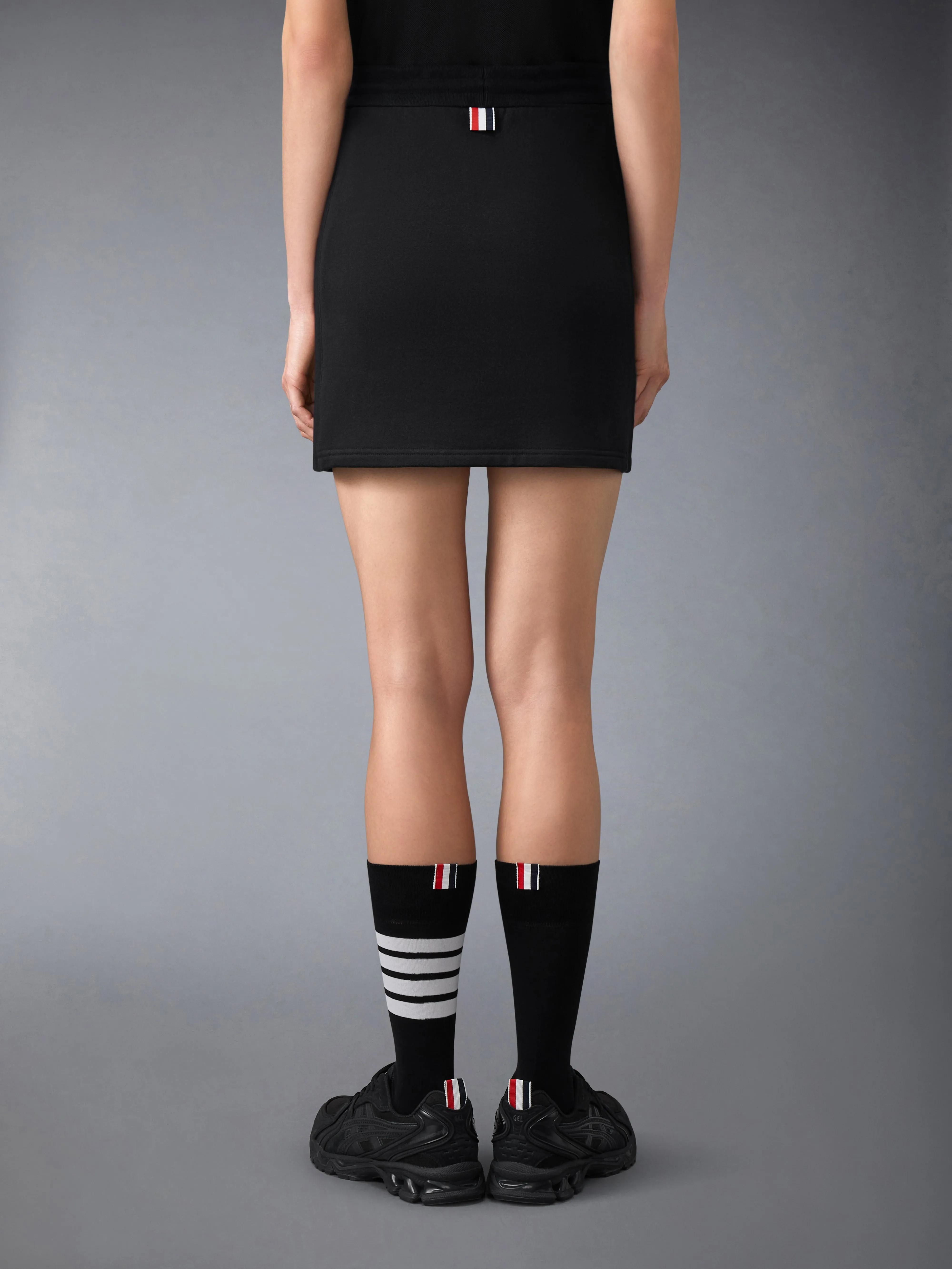 CLASSIC LOOPBACK JERSEY MINI SKIRT sold by Thom Browne product image thumbnail 4