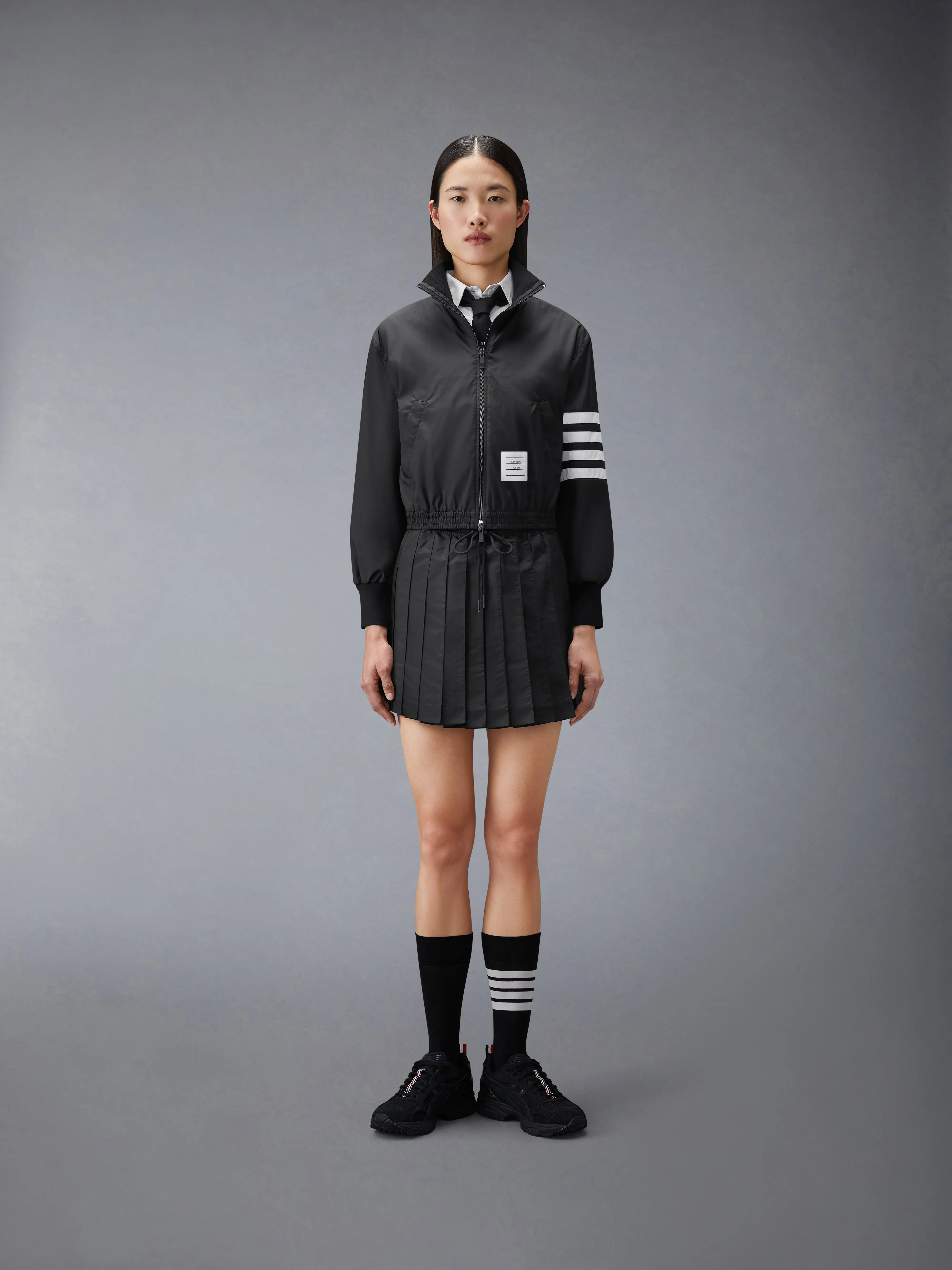 RIPSTOP PLEATED MINI SKIRT sold by Thom Browne product image thumbnail 5
