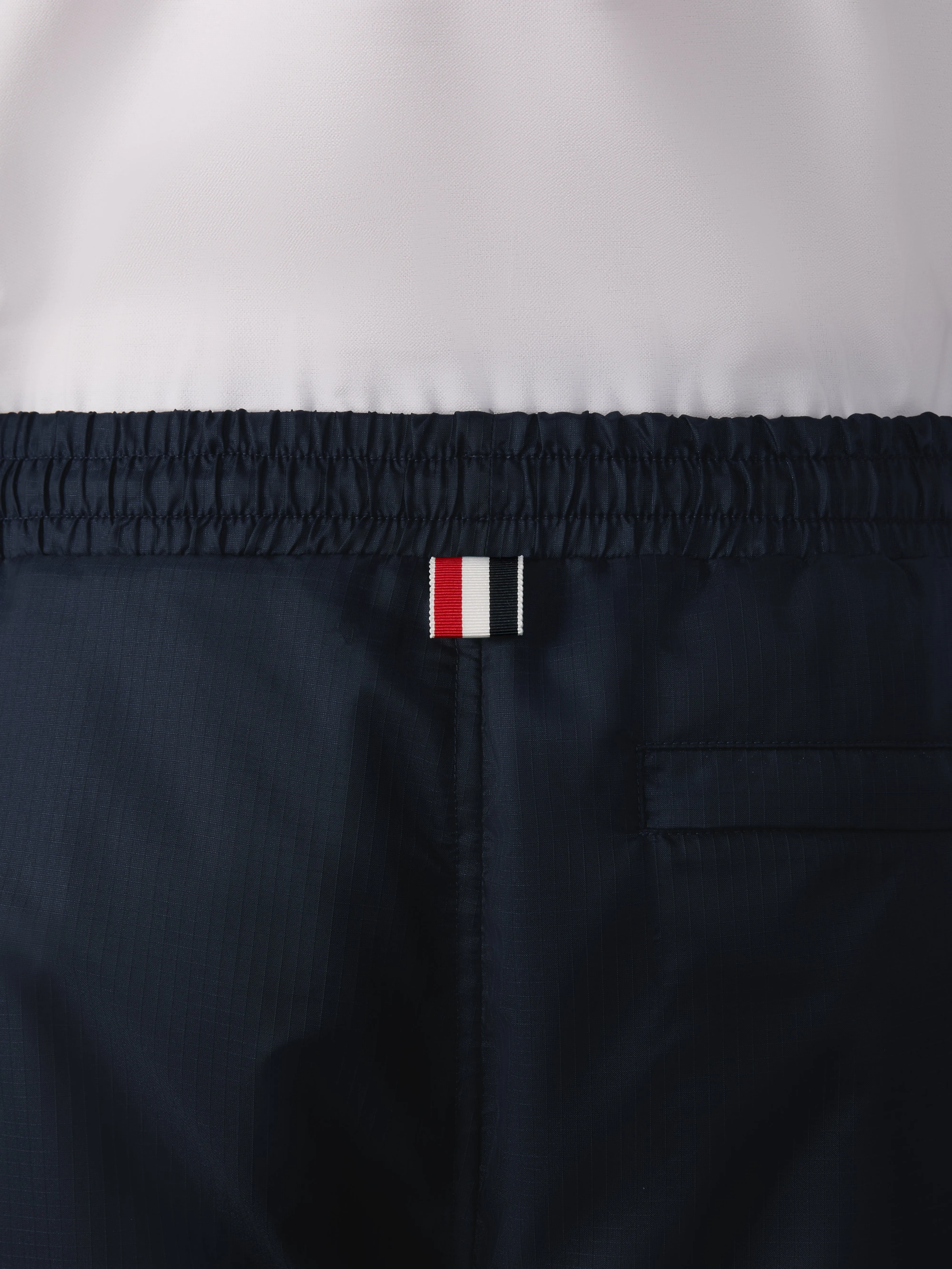 SHINY RIPSTOP 4-BAR TRACK PANTS sold by Thom Browne product image thumbnail 3