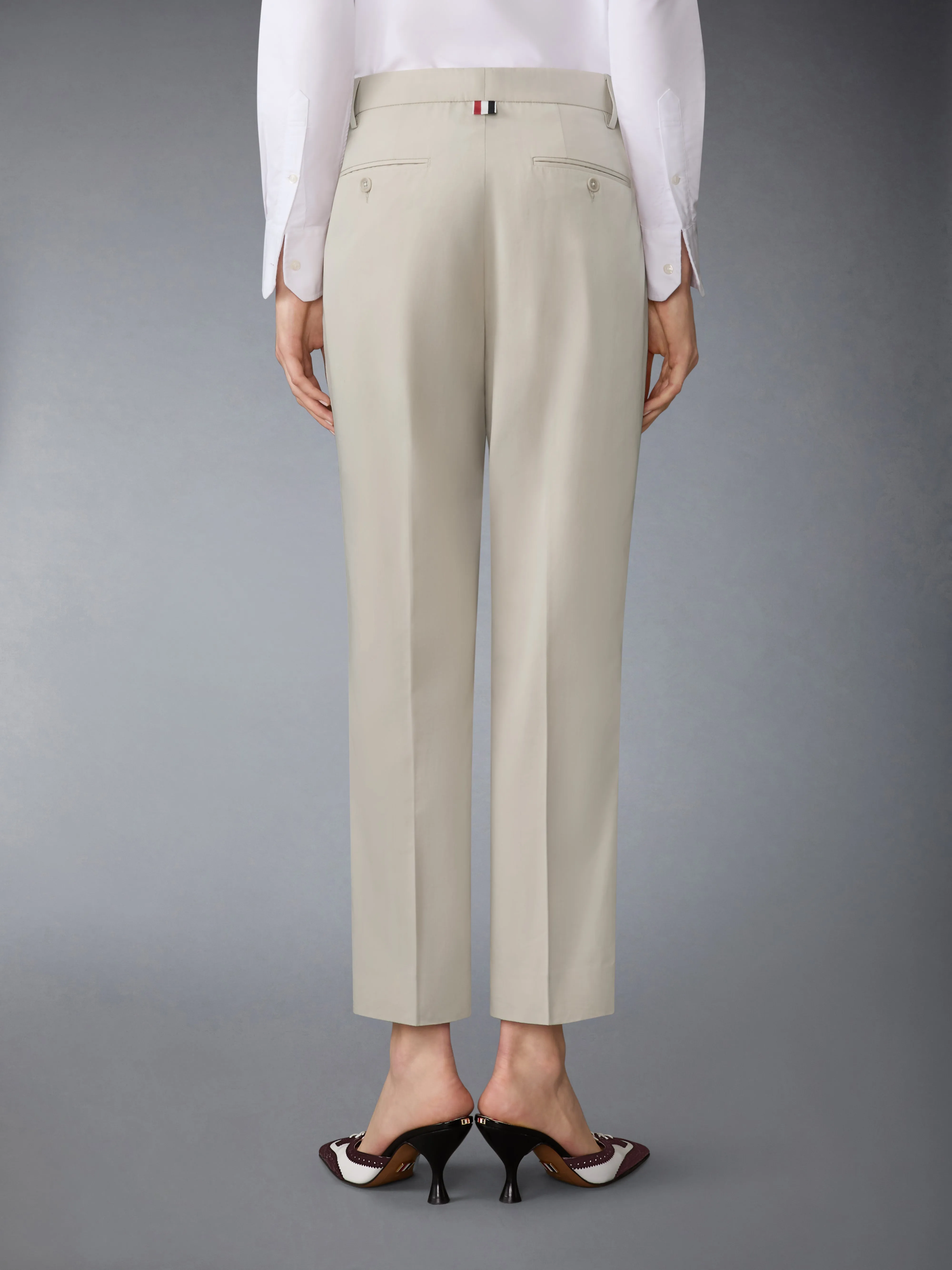 COTTON SUITING BELTLOOP RELAXED TROUSER sold by Thom Browne product image thumbnail 2