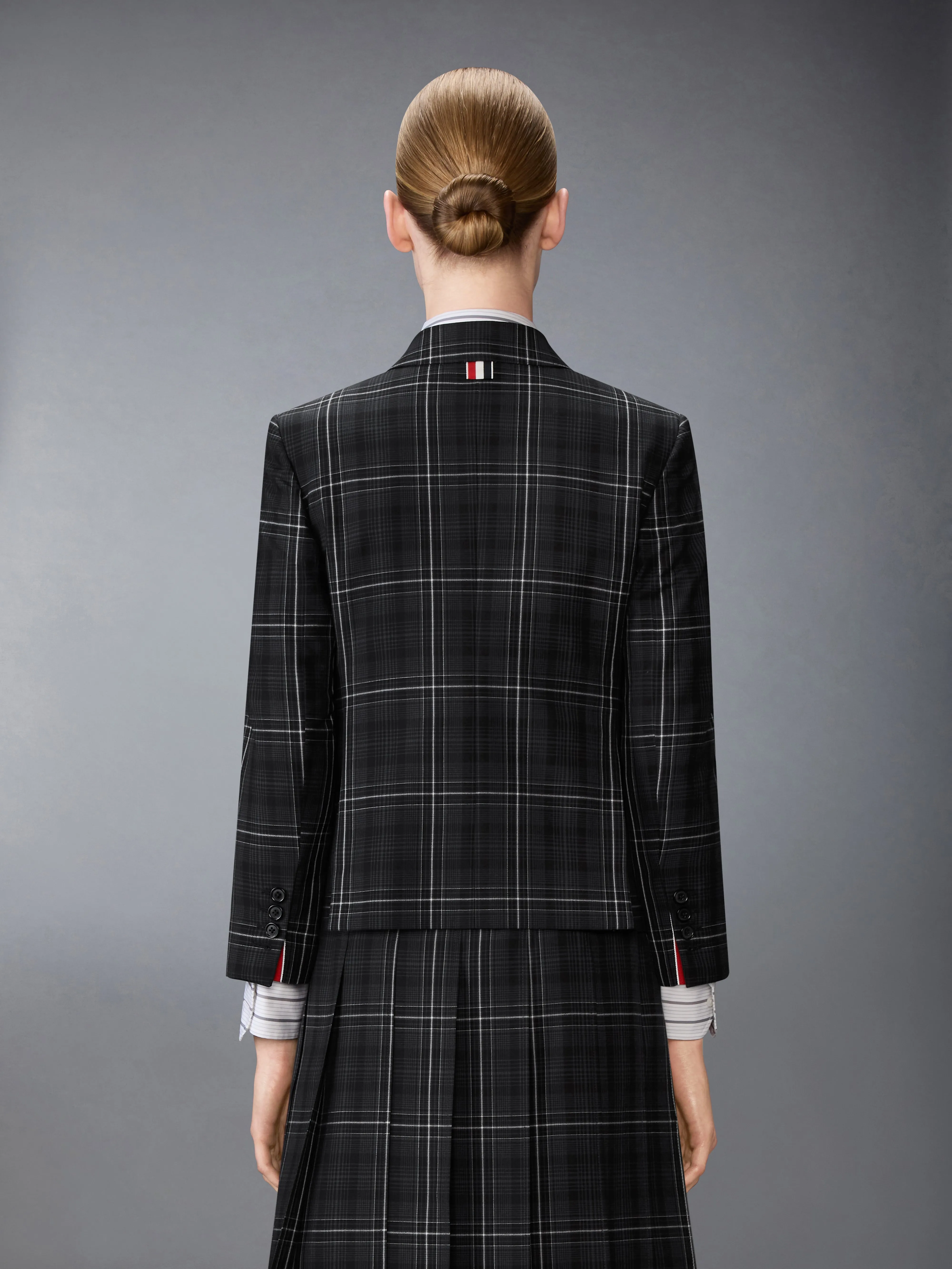 WINDOWPANE PLAID COOL WOOL SPORTCOAT sold by Thom Browne product image thumbnail 2