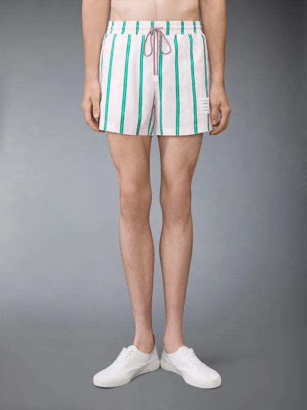 REPP STRIPE SWIM SHORT sold by Thom Browne