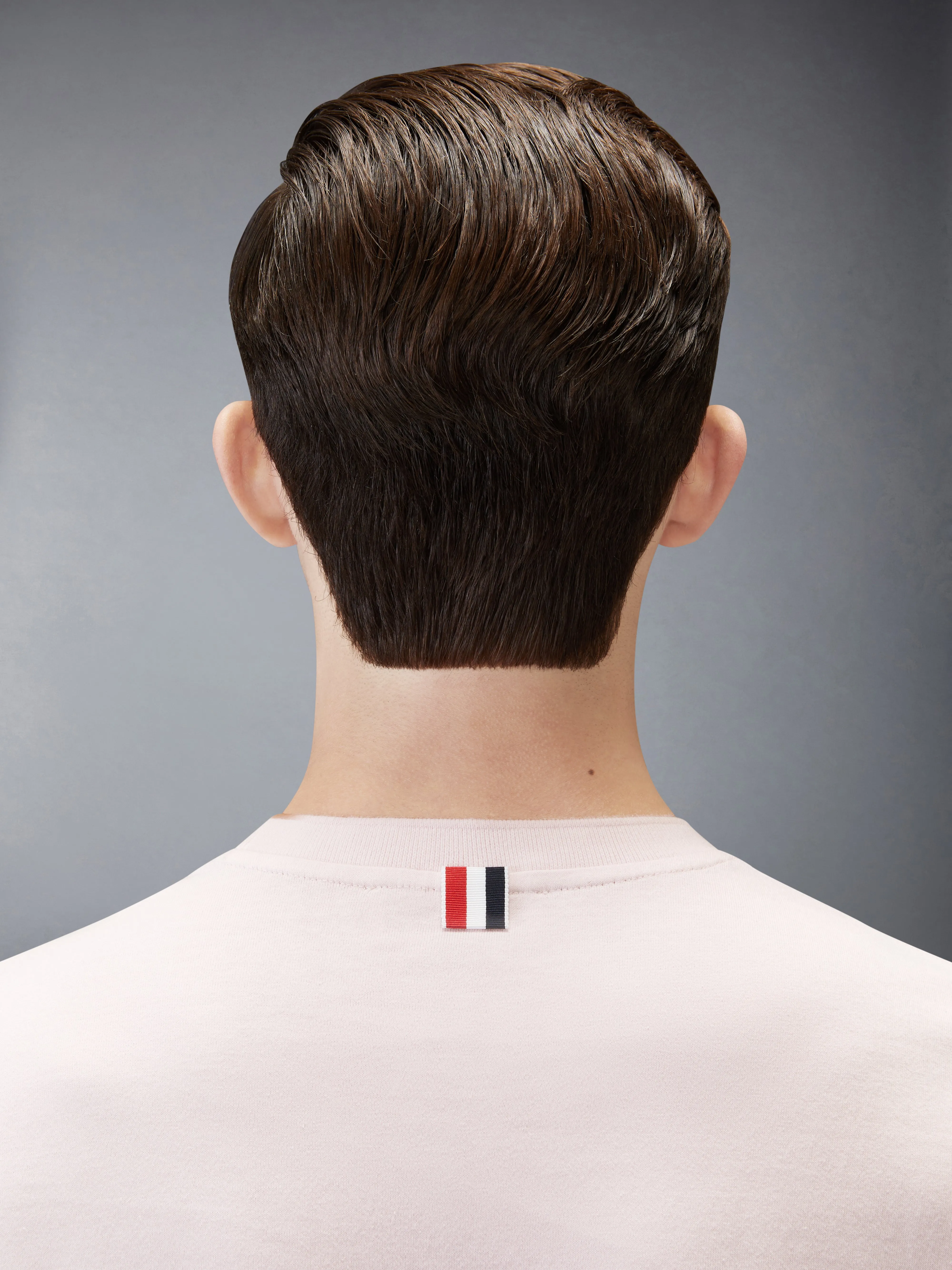 COTTON JERSEY 4-BAR TEE sold by Thom Browne product image thumbnail 5