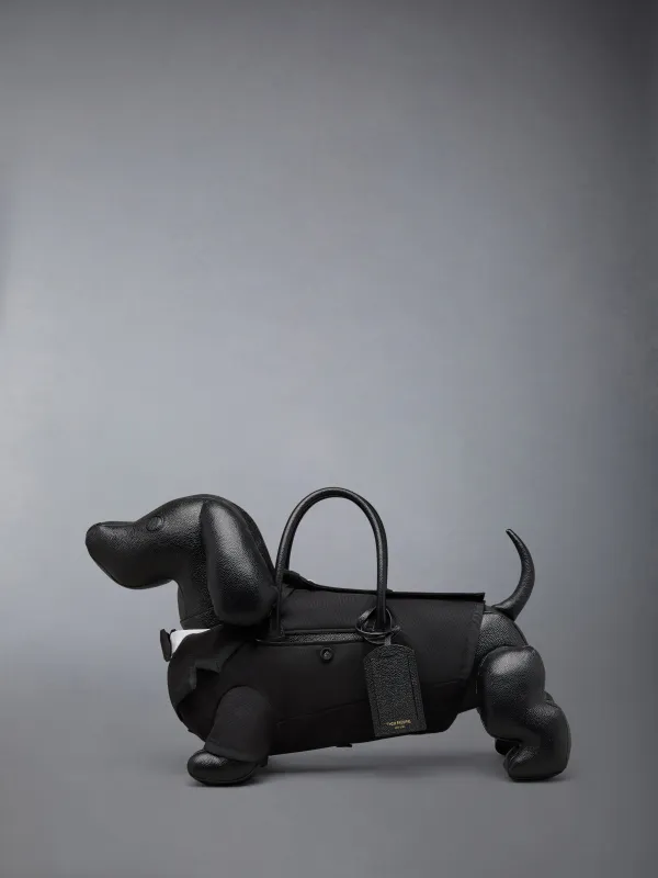 TUXEDO HECTOR BAG IN PEBBLE GRAIN LEATHER made by Thom Browne