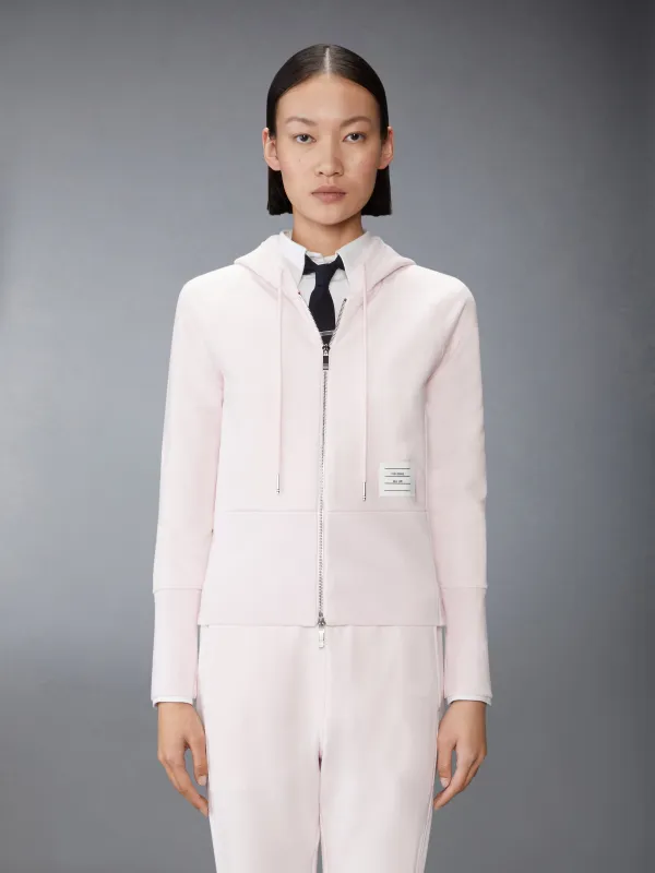 CLASSIC LOOPBACK 4-BAR ZIP UP HOODIE made by Thom Browne