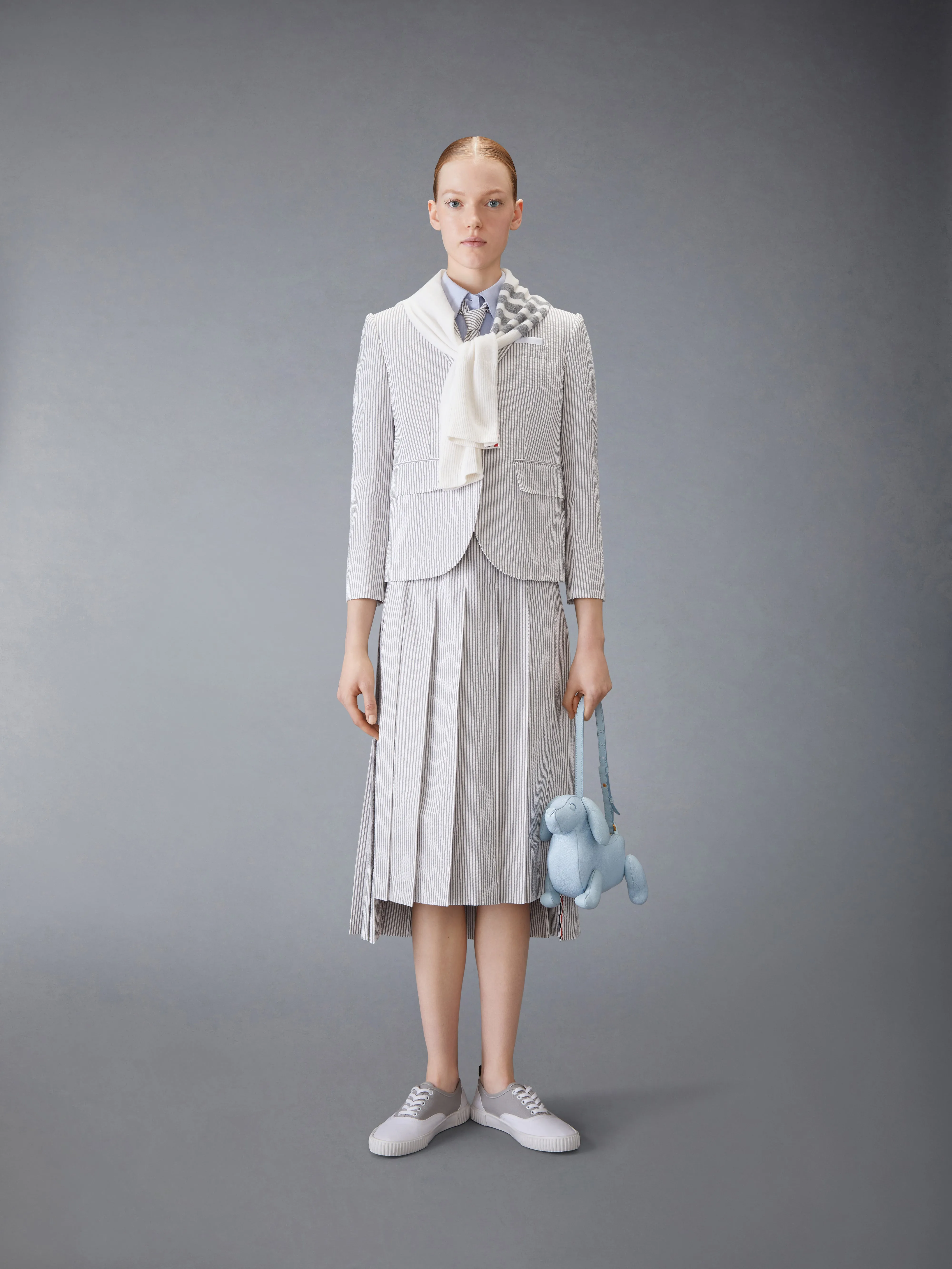 SHORT SLEEVE OXFORD SHIRT sold by Thom Browne product image thumbnail 5