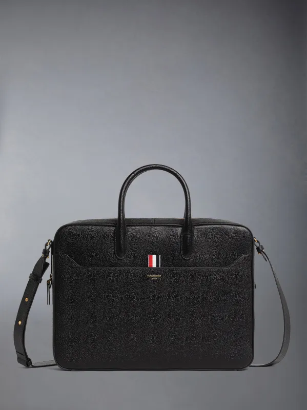 PEBBLE GRAIN BUSINESS BAG made by Thom Browne