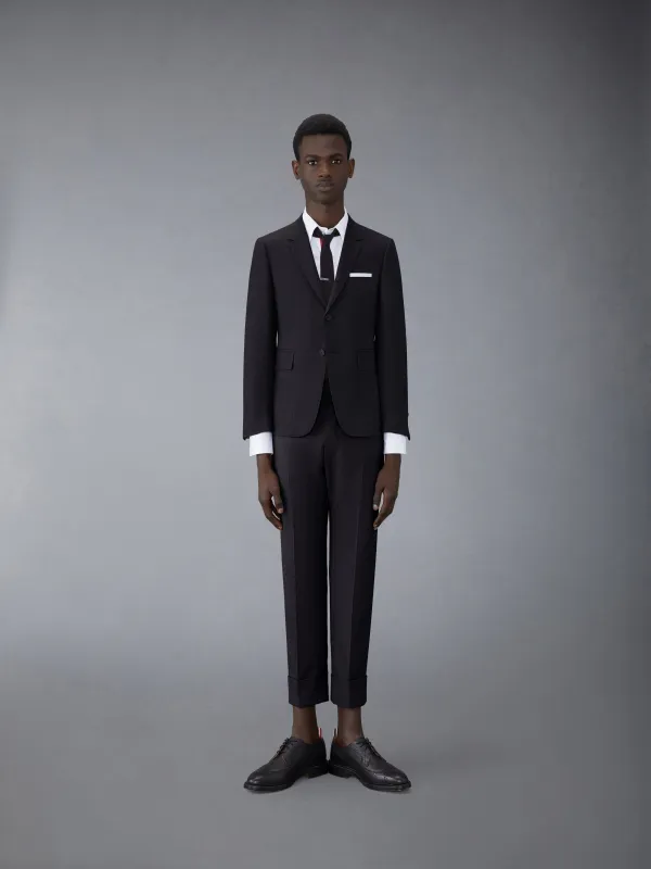 SUPER 120'S TWILL CLASSIC SUIT AND TIE sold by Thom Browne