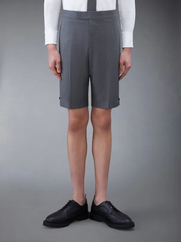 SUPER 120'S TWILL BACKSTRAP SHORTS made by Thom Browne