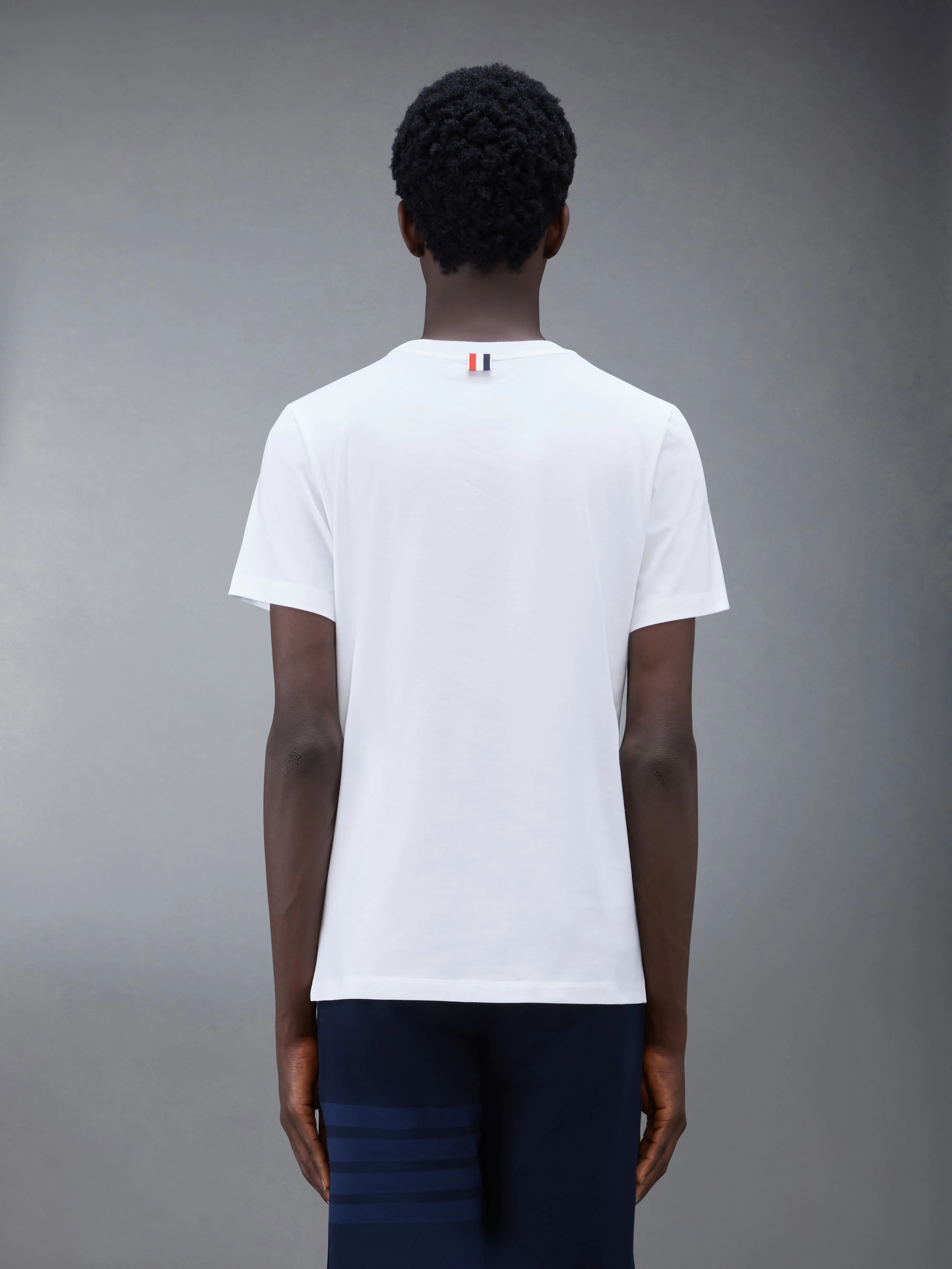 JERSEY RELAXED TEE sold by Thom Browne product image thumbnail 2