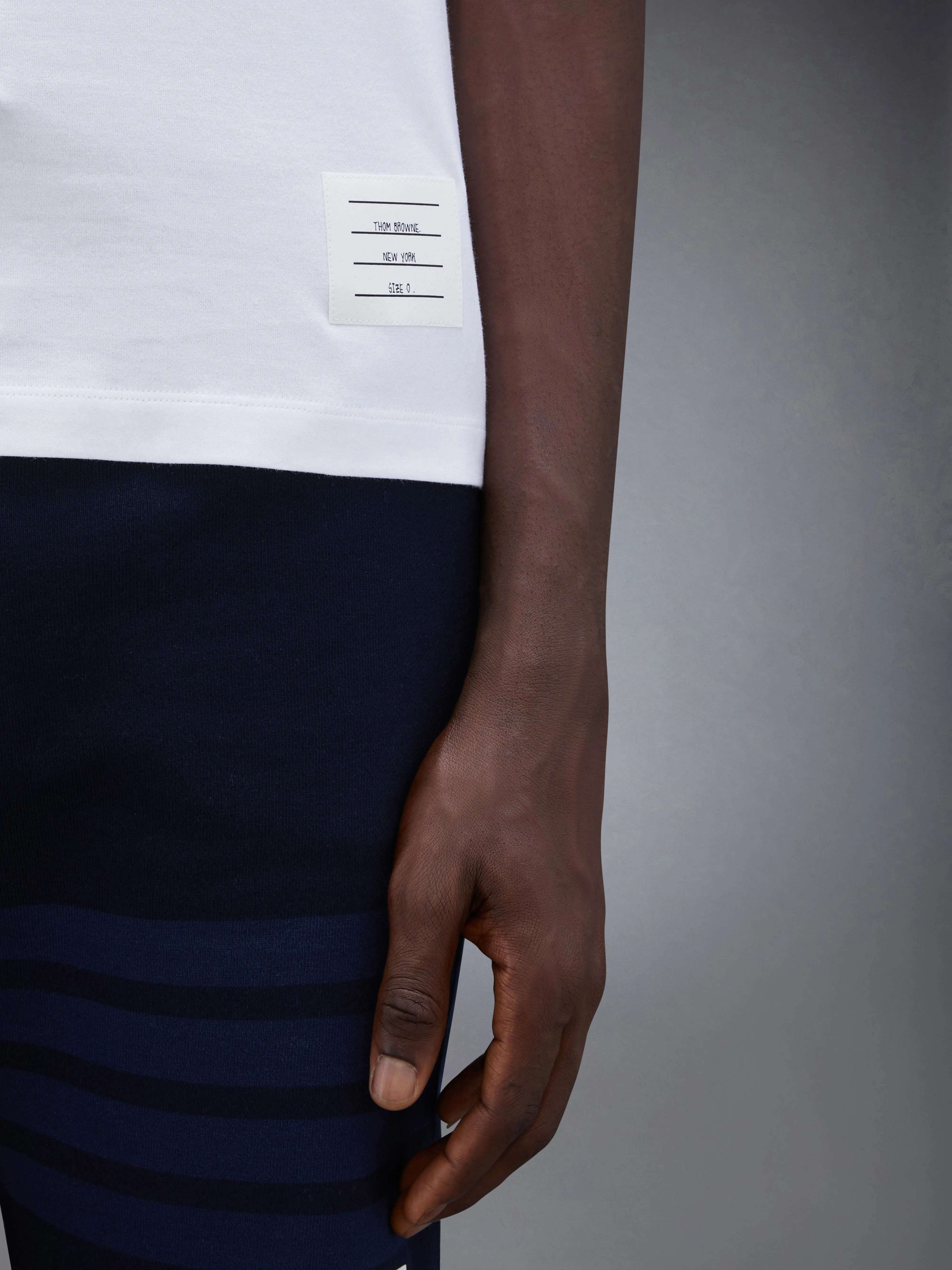 JERSEY RELAXED TEE sold by Thom Browne product image thumbnail 5