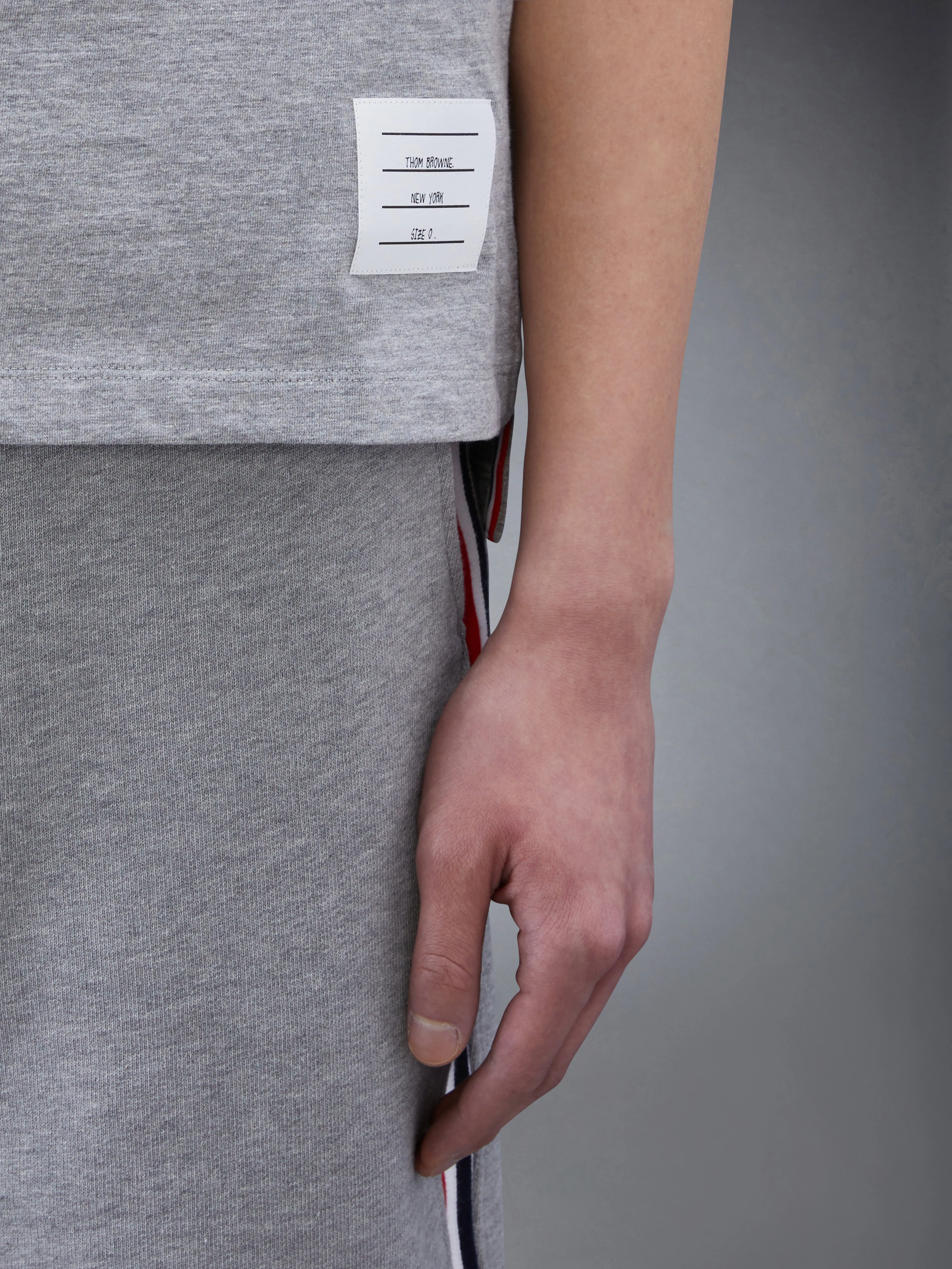 JERSEY RELAXED TEE sold by Thom Browne product image thumbnail 5