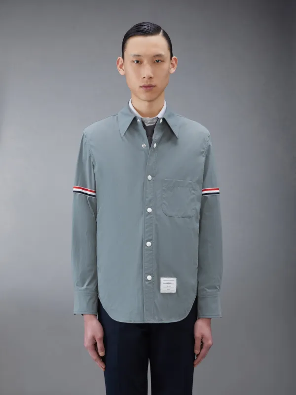 NYLON SHELL ARMBAND SHIRT JACKET made by Thom Browne