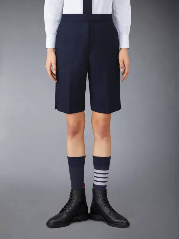 SUPER 120'S TWILL BACKSTRAP BERMUDA SHORTS made by Thom Browne