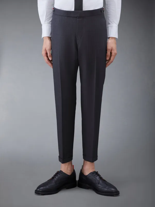 SUPER 120's TWILL LOW RISE TROUSER made by Thom Browne