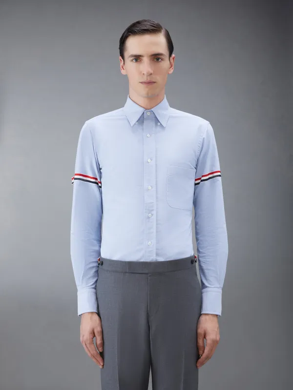 OXFORD RWB ARMBAND SHIRT sold by Thom Browne