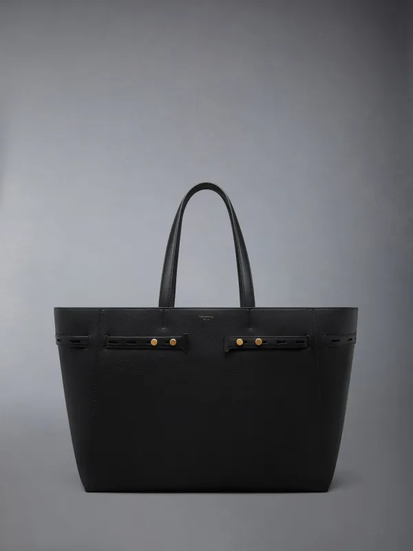 MR. THOM CABAS BAG IN SOFT CALF LEATHER made by Thom Browne