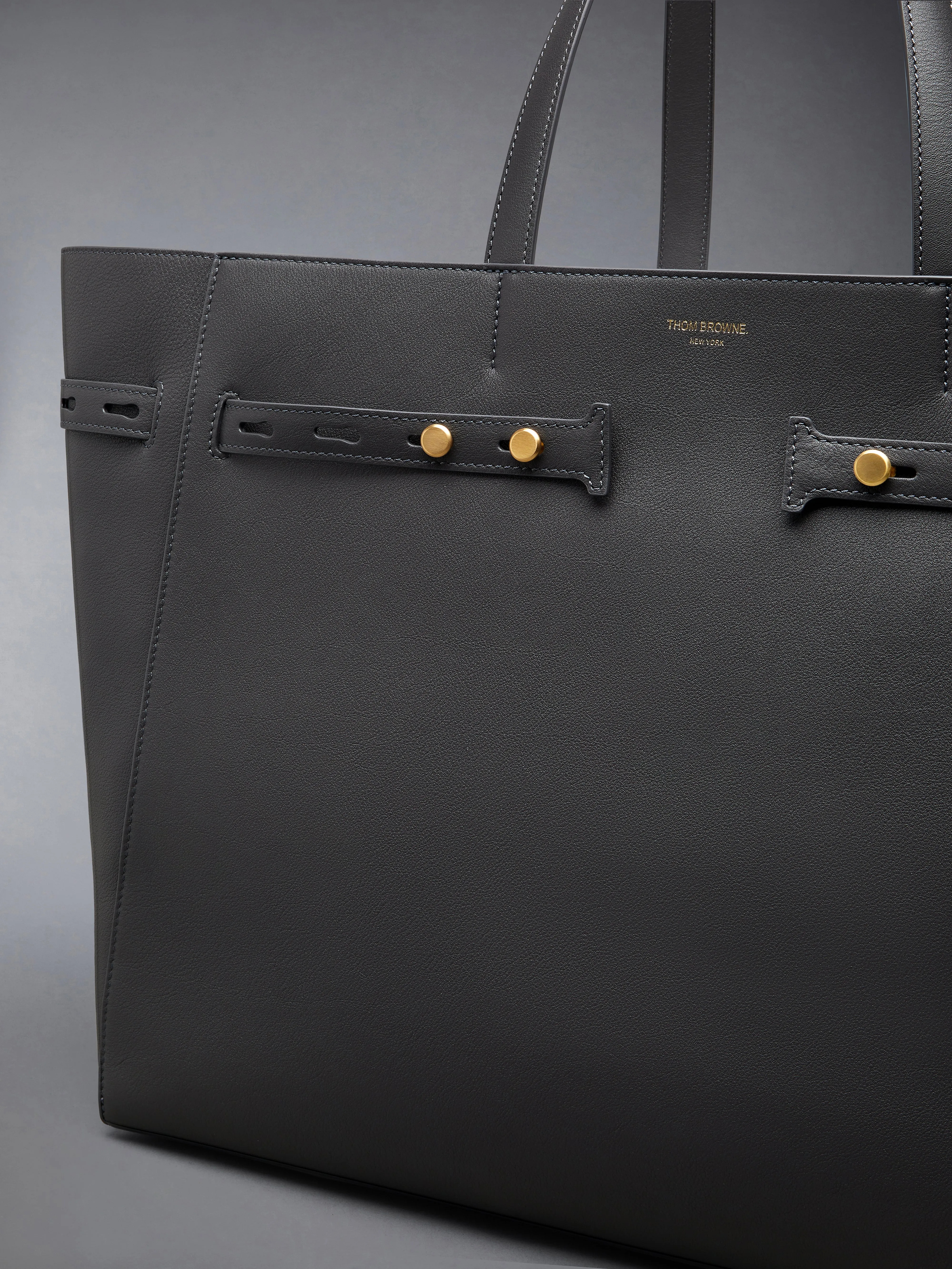 MR. THOM CABAS BAG IN SOFT CALF LEATHER sold by Thom Browne product image thumbnail 5