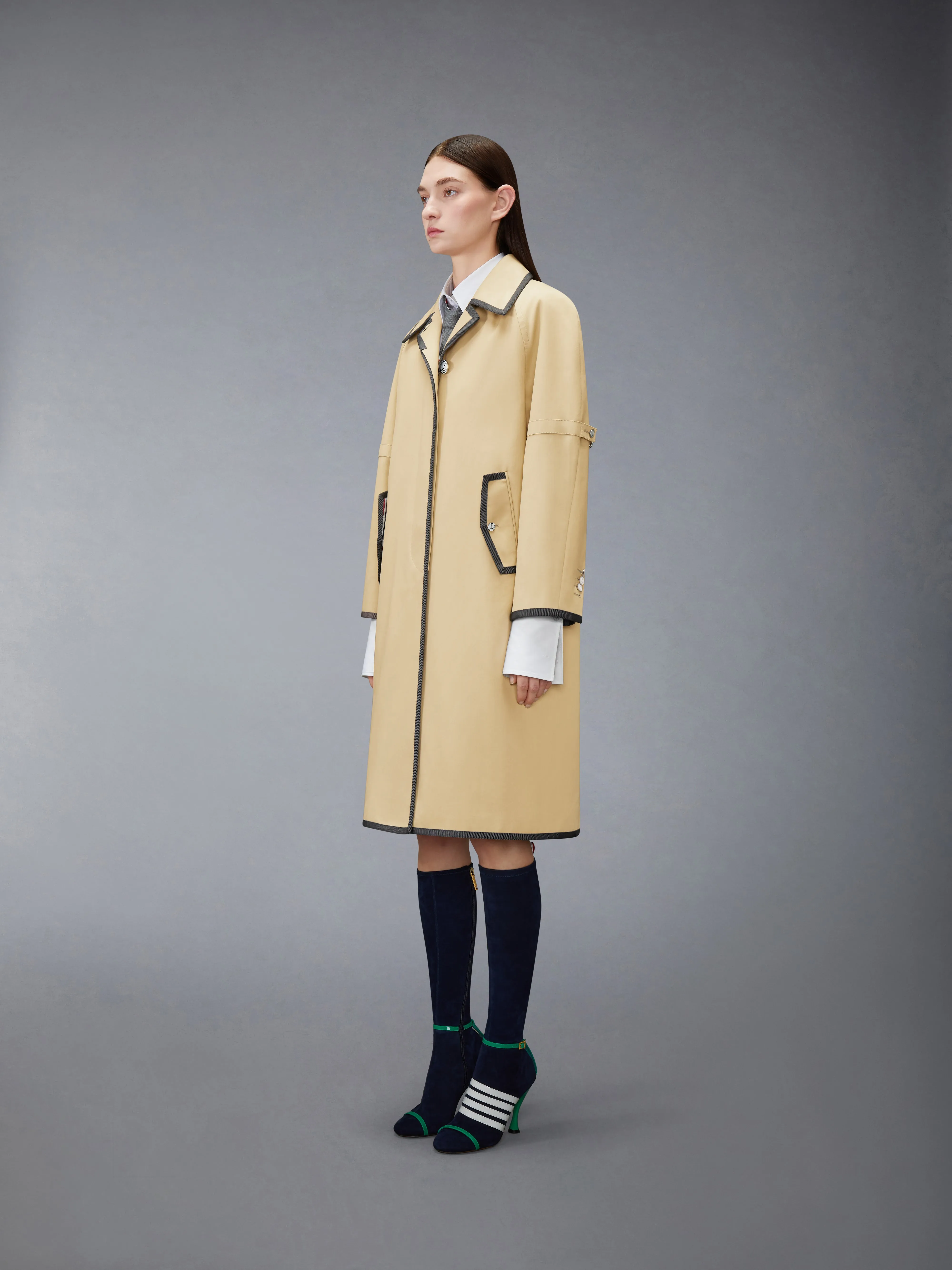 MACKINTOSH RAGLAN COAT sold by Thom Browne product image thumbnail 2