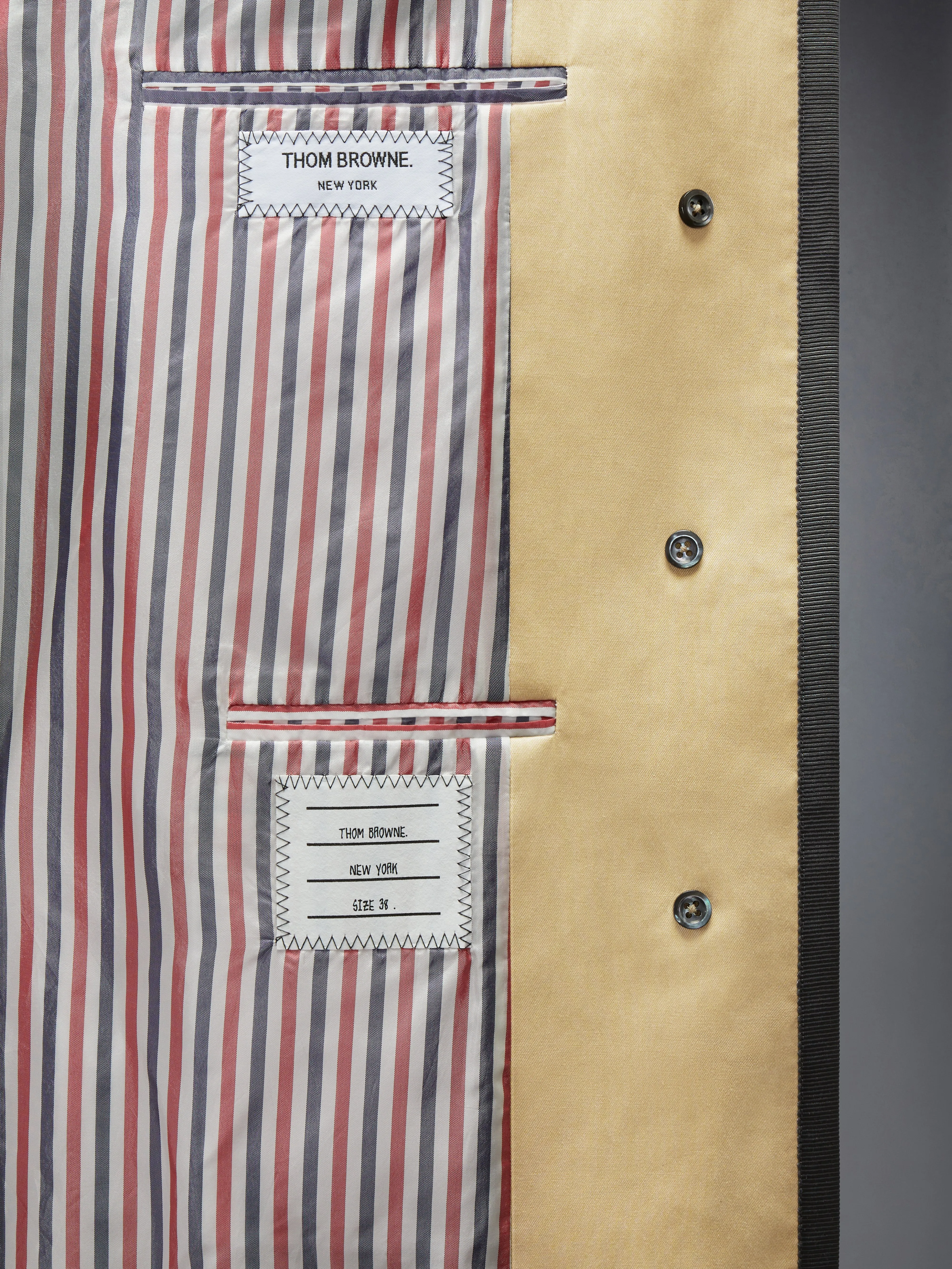 MACKINTOSH RAGLAN COAT sold by Thom Browne product image thumbnail 5