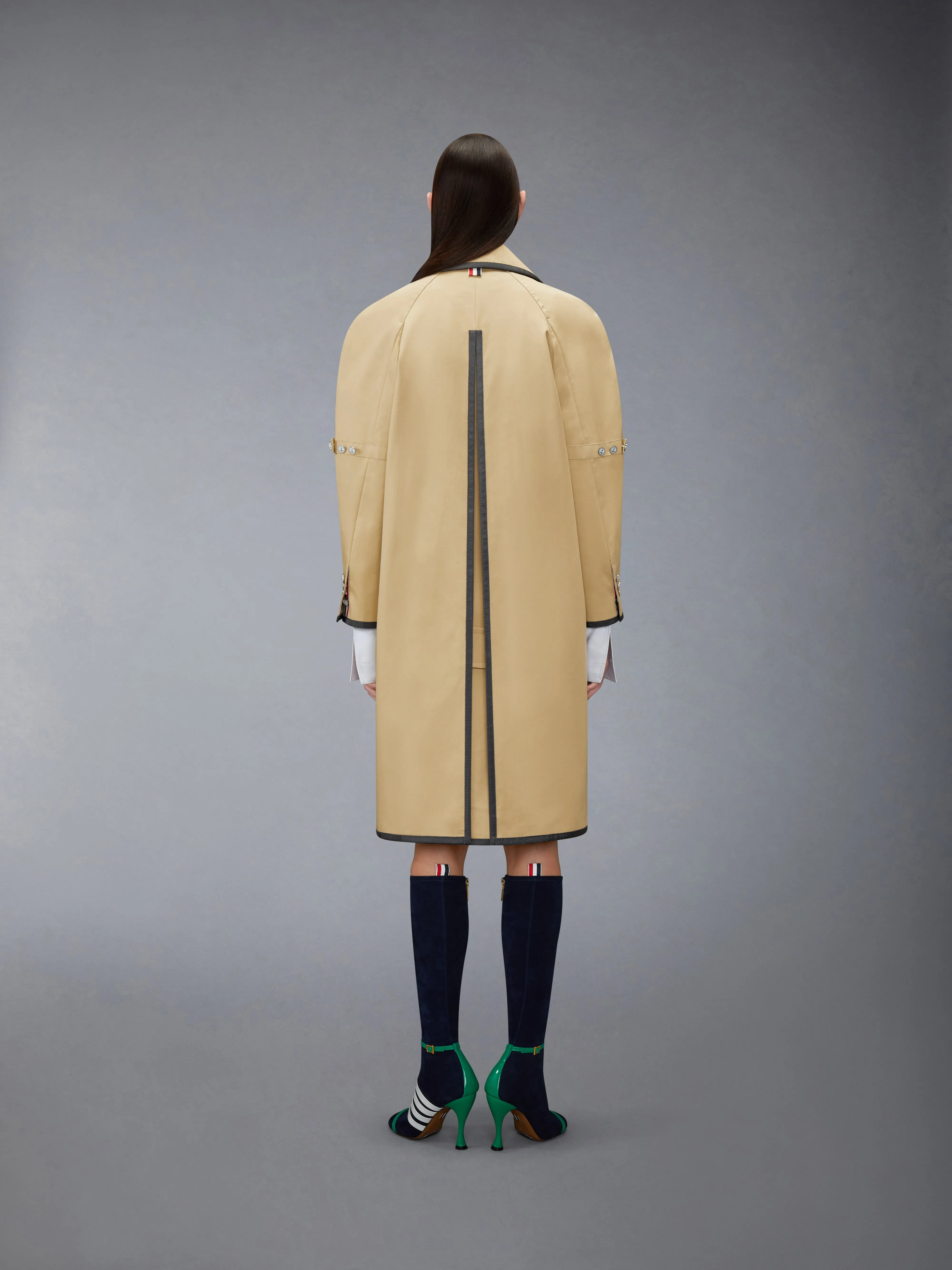 MACKINTOSH RAGLAN COAT sold by Thom Browne product image thumbnail 3