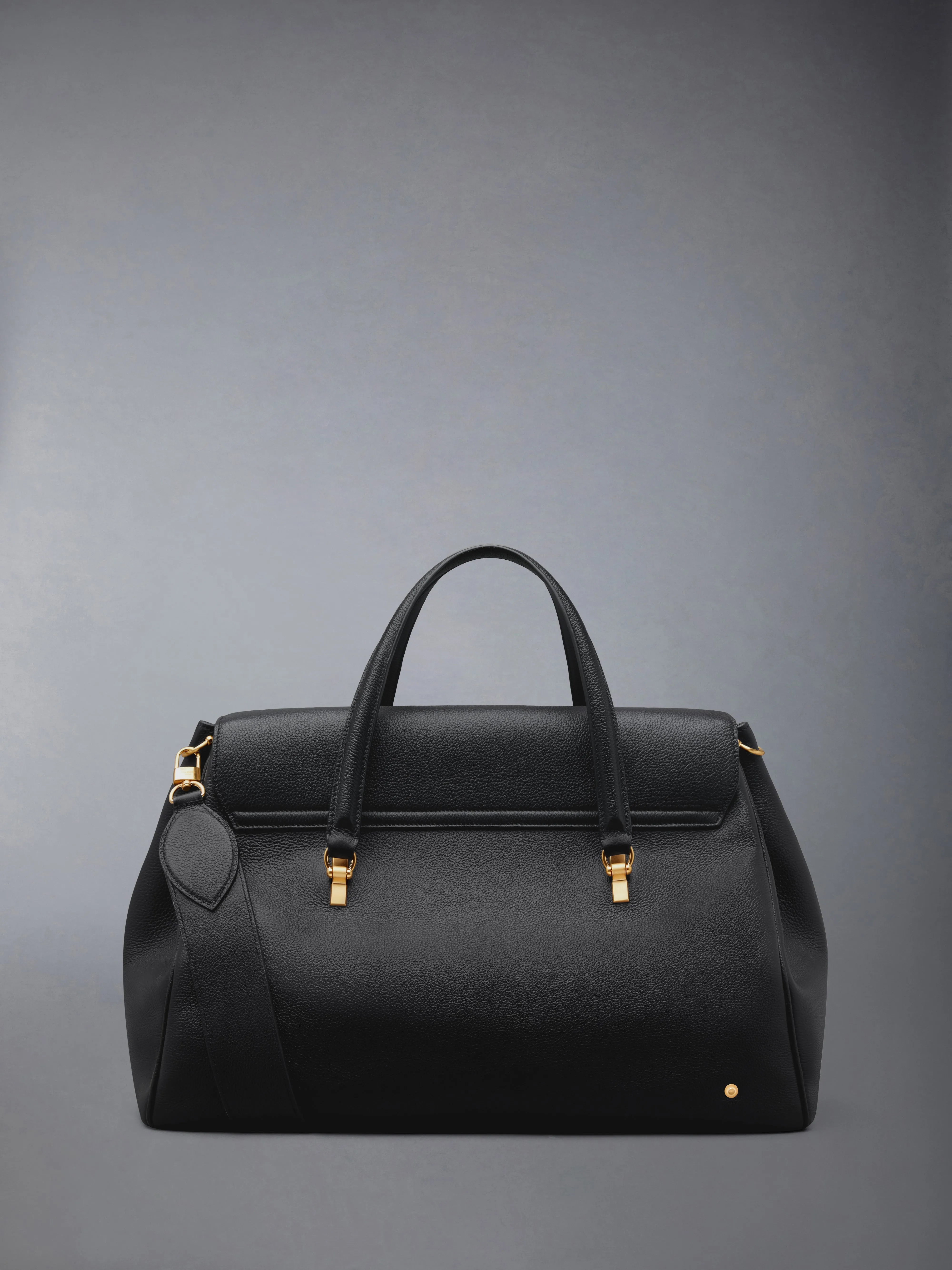 BOLTON WEEKENDER BAG IN SOFT PEBBLE GRAIN LEATHER sold by Thom Browne product image thumbnail 3