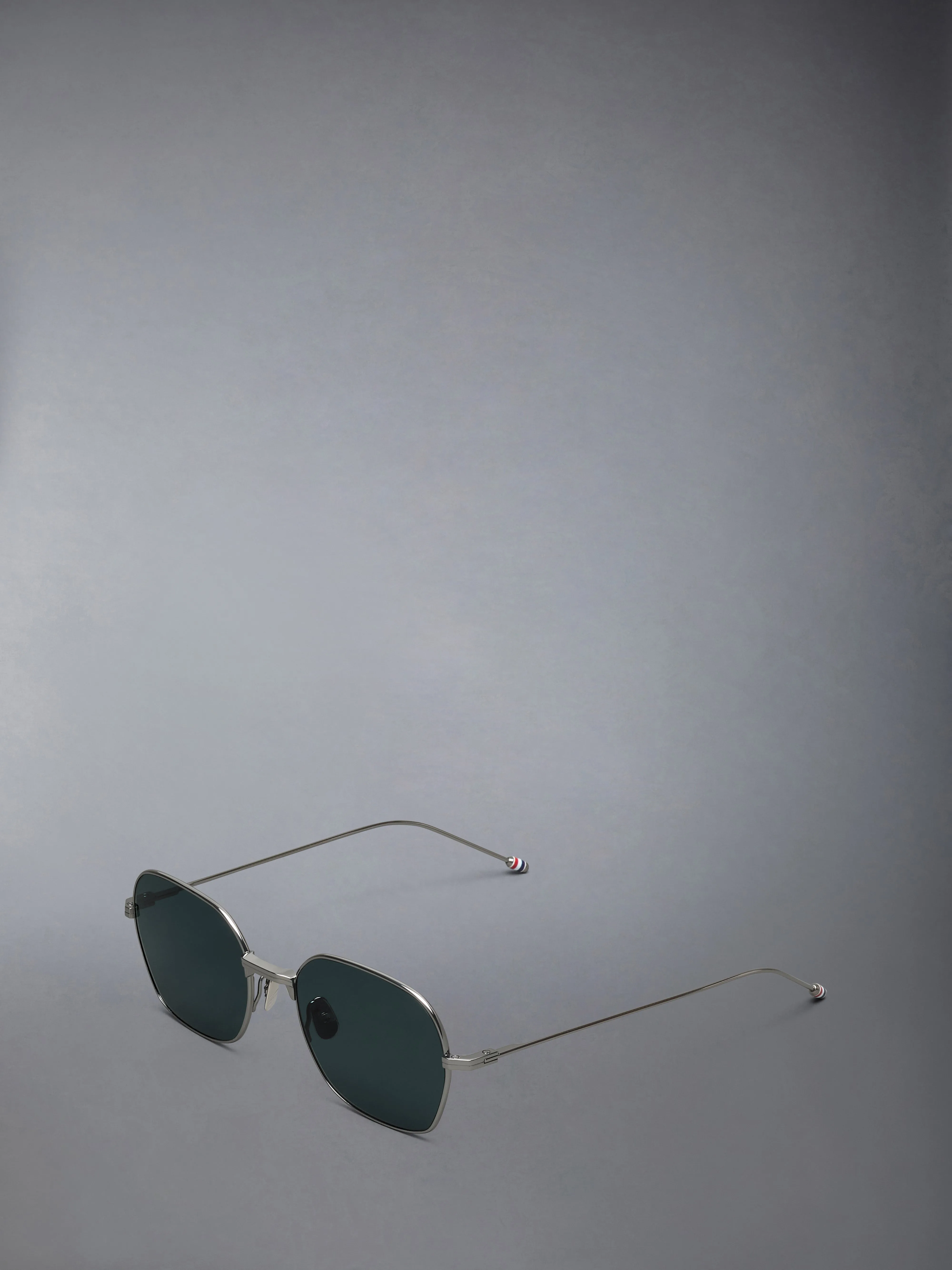 TITANIUM RECTANGULAR SUNGLASSES sold by Thom Browne product image thumbnail 2