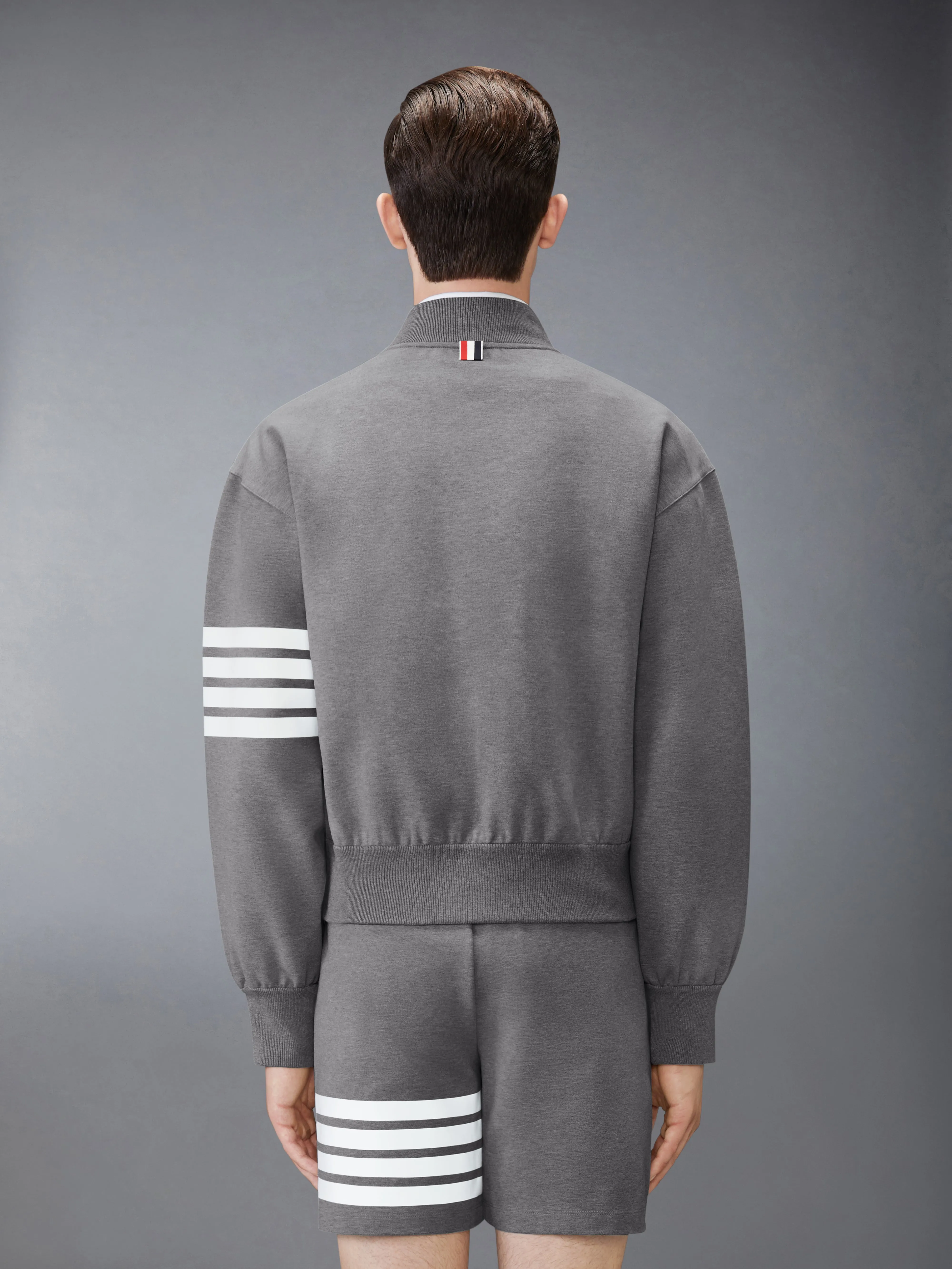 3M REFLECTIVE 4-BAR TECH BOMBER sold by Thom Browne product image thumbnail 2