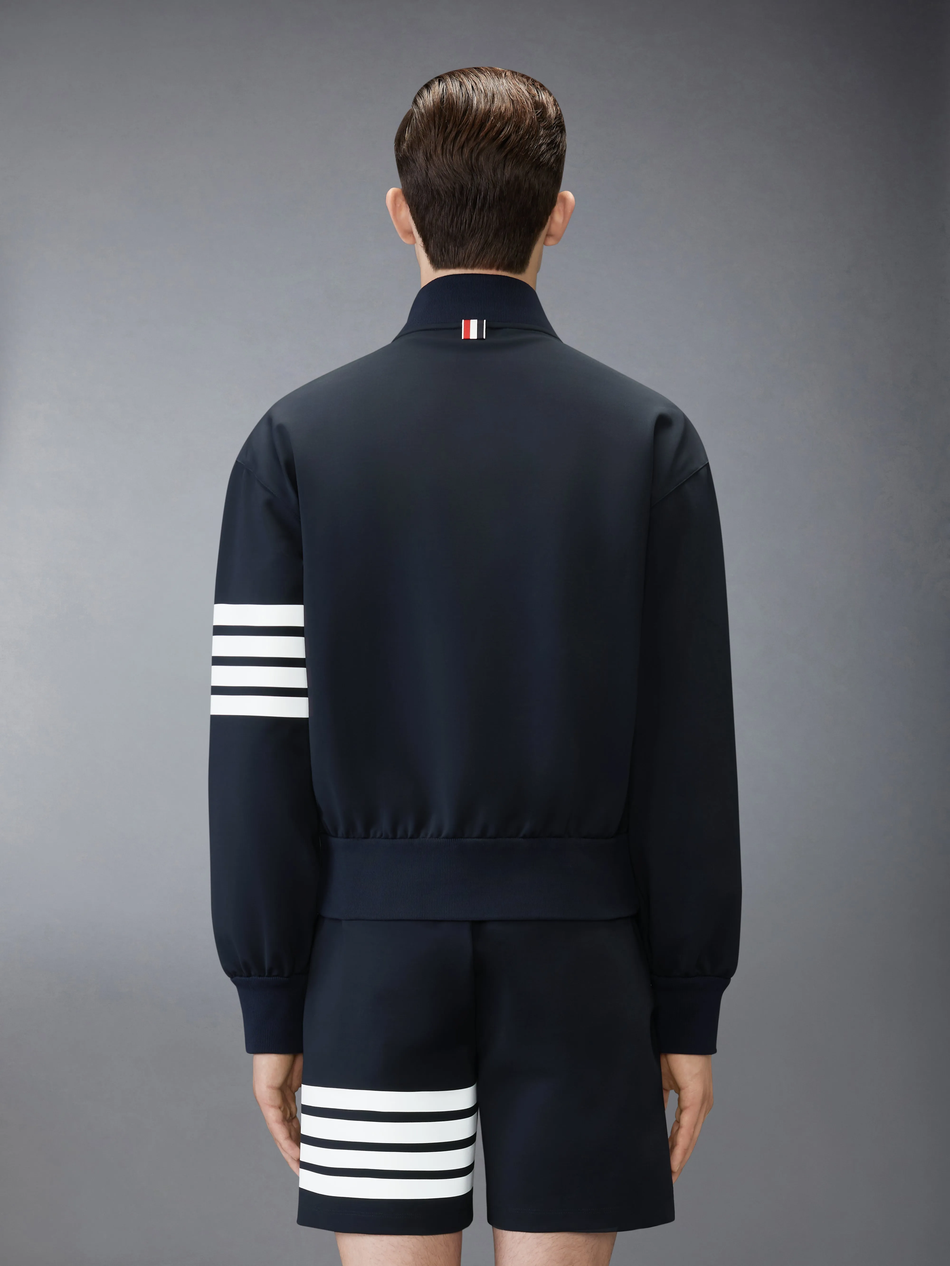 3M REFLECTIVE 4-BAR TECH BOMBER sold by Thom Browne product image thumbnail 2