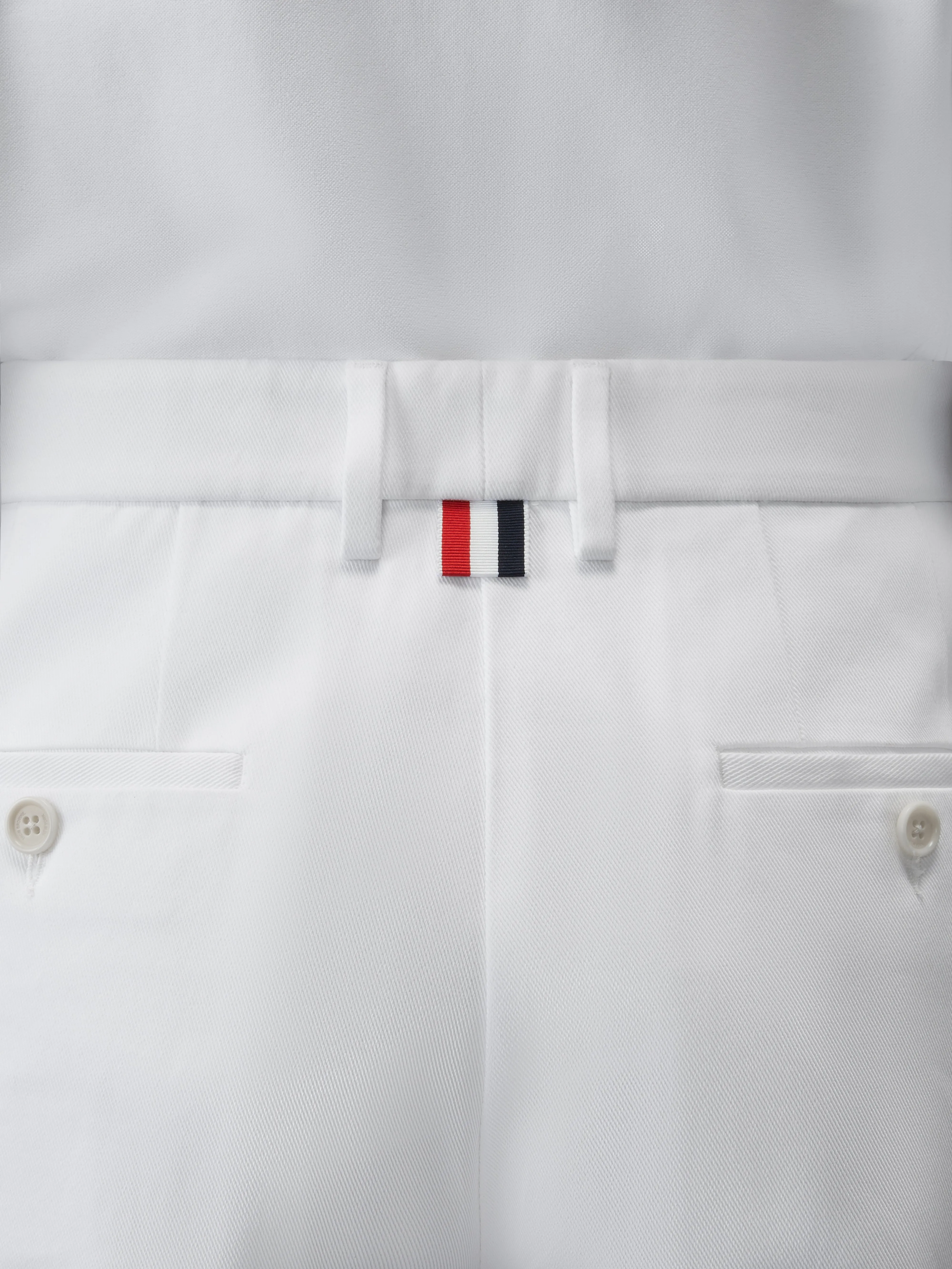 COTTON GABARDINE CHINO PANTS sold by Thom Browne product image thumbnail 4