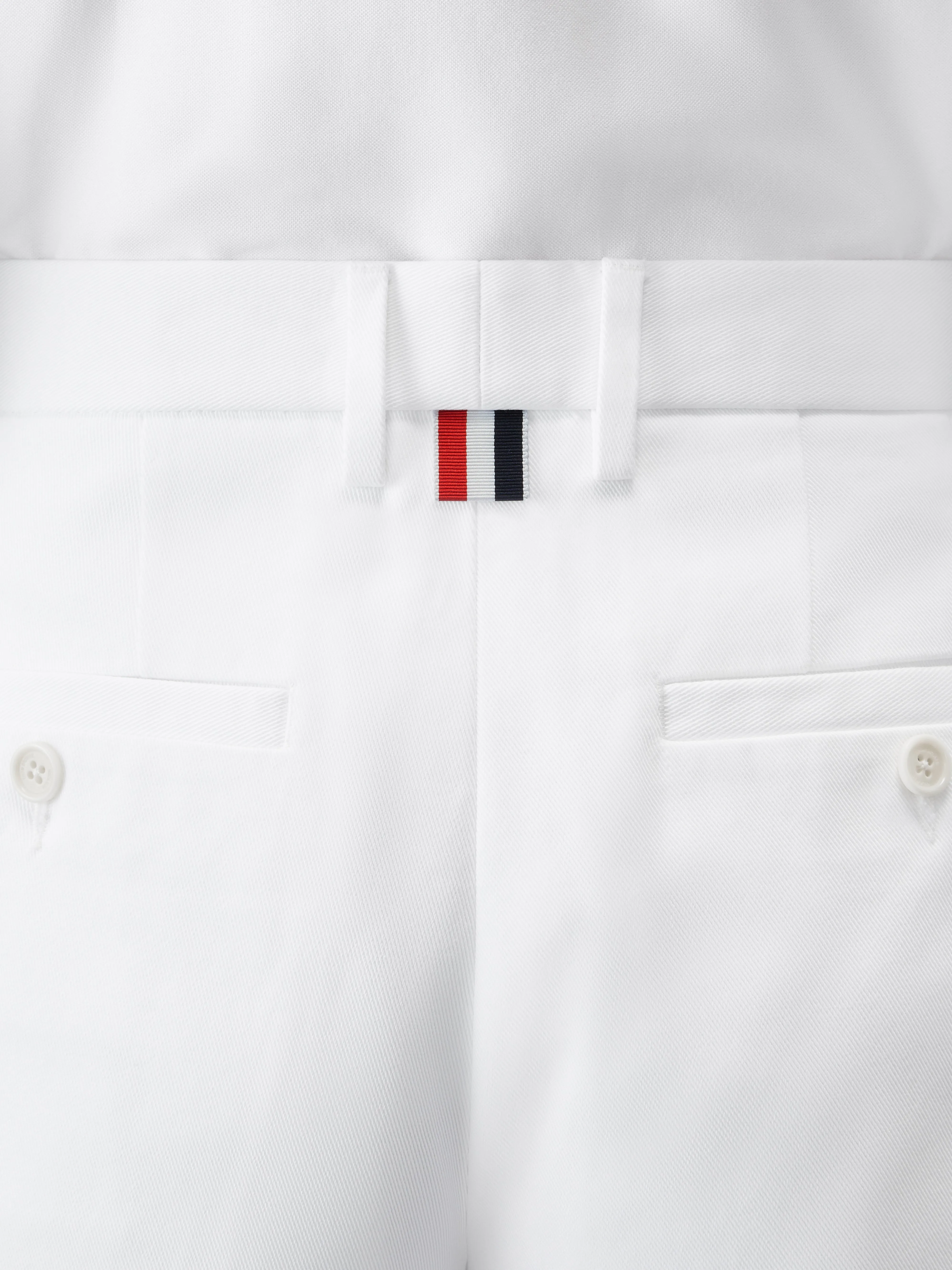 COTTON GABARDINE CHINO SHORTS sold by Thom Browne product image thumbnail 4