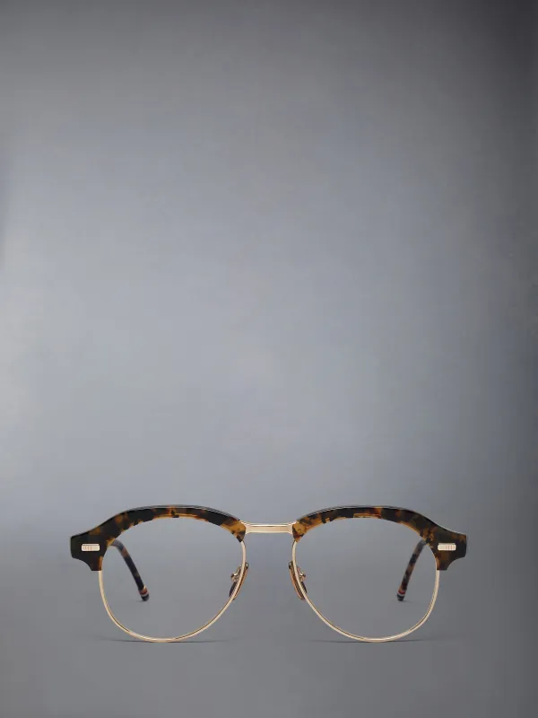 ACETATE AND TITANIUM PILOT EYEGLASSES made by Thom Browne