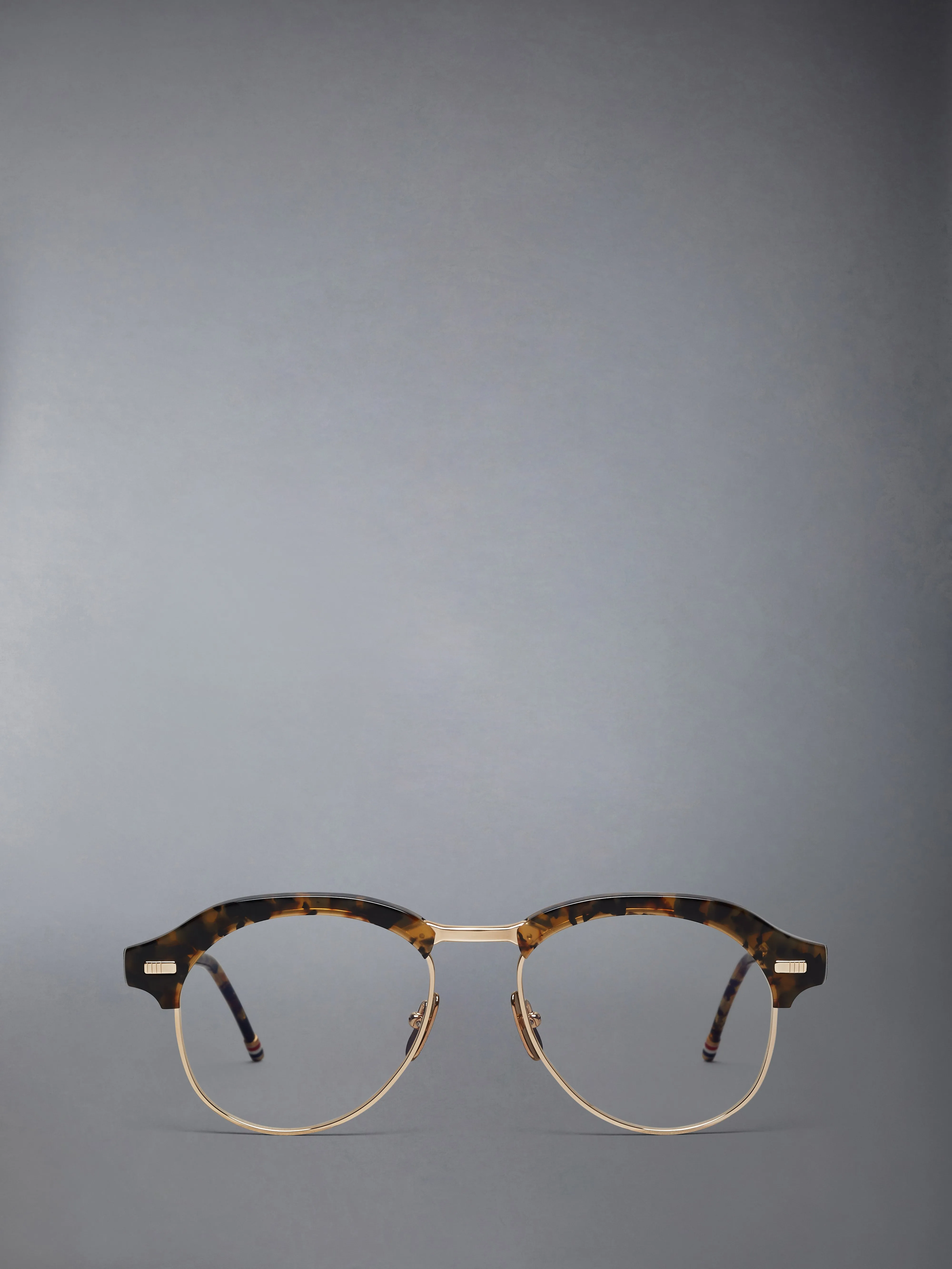 ACETATE AND TITANIUM PILOT EYEGLASSES sold by Thom Browne