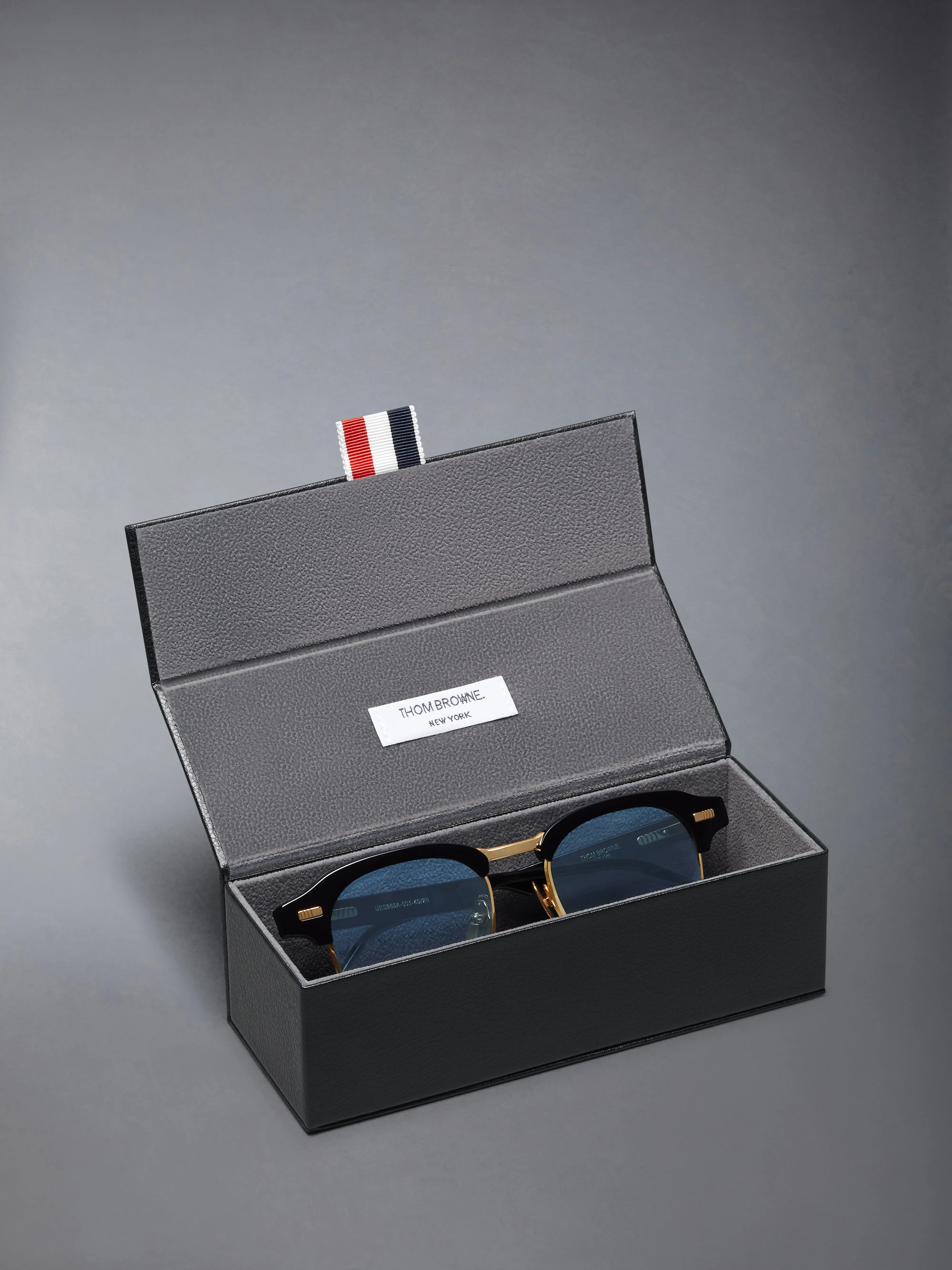 ACETATE AND TITANIUM SQUARE SUNGLASSES sold by Thom Browne product image thumbnail 4