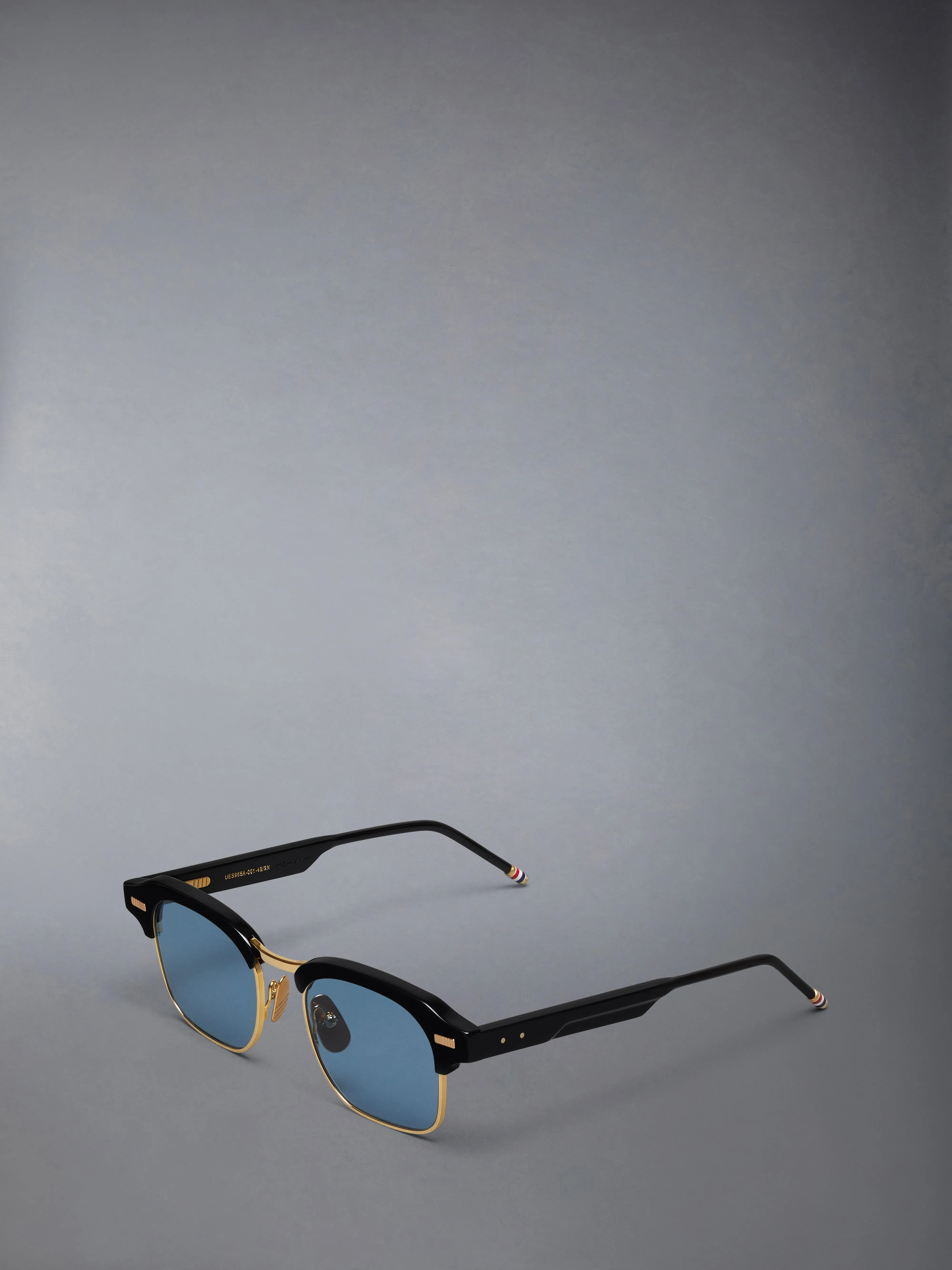ACETATE AND TITANIUM SQUARE SUNGLASSES sold by Thom Browne product image thumbnail 2