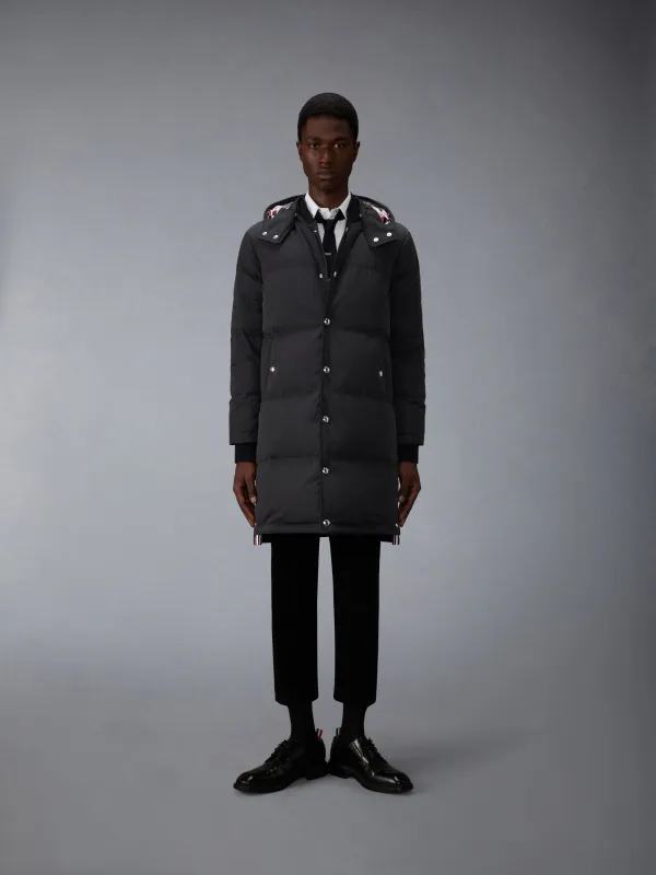 POLY TECH DOWN FILLED COAT WITH ARMBANDS made by Thom Browne