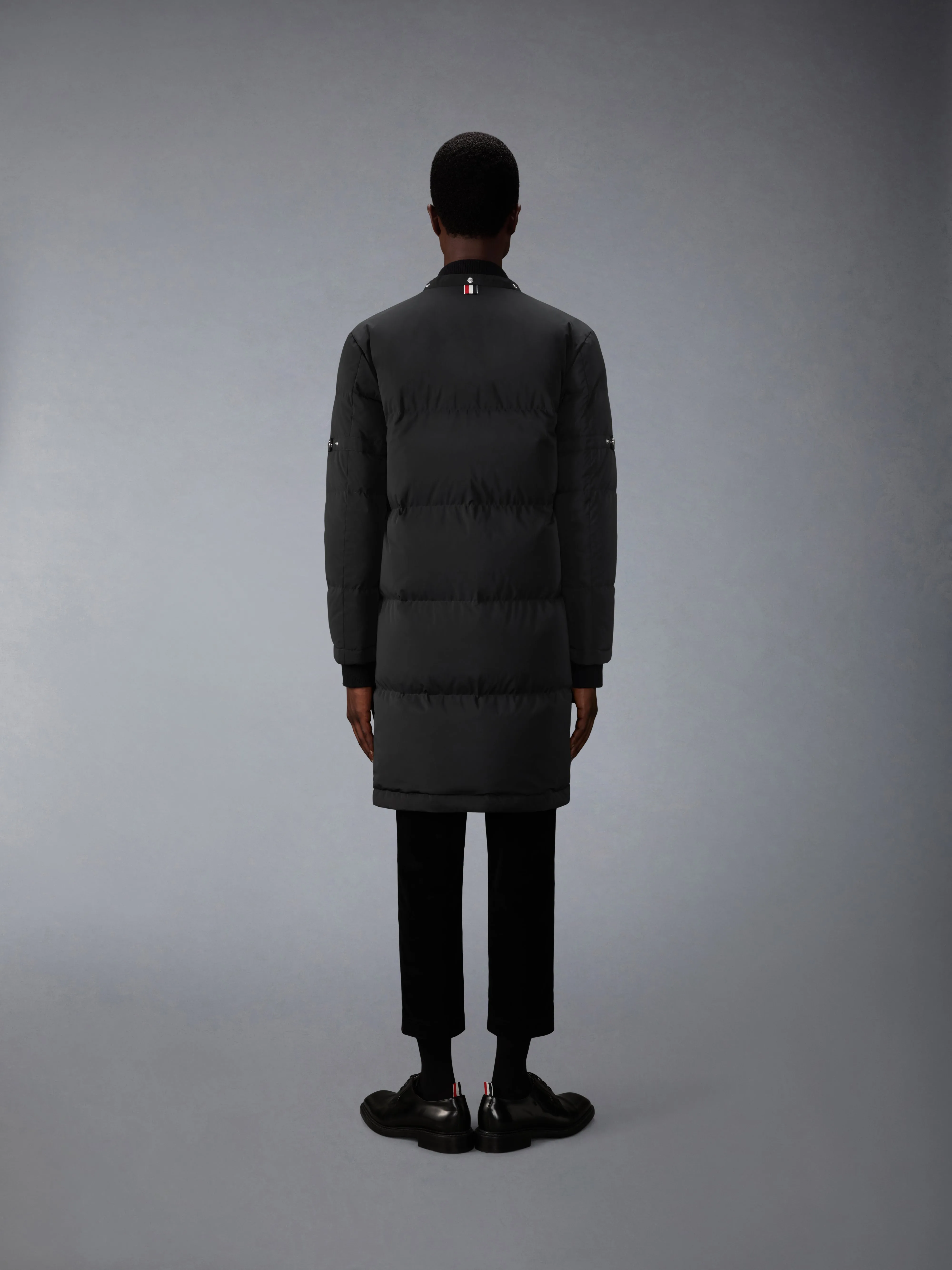 POLY TECH DOWN FILLED COAT WITH ARMBANDS sold by Thom Browne product image thumbnail 5