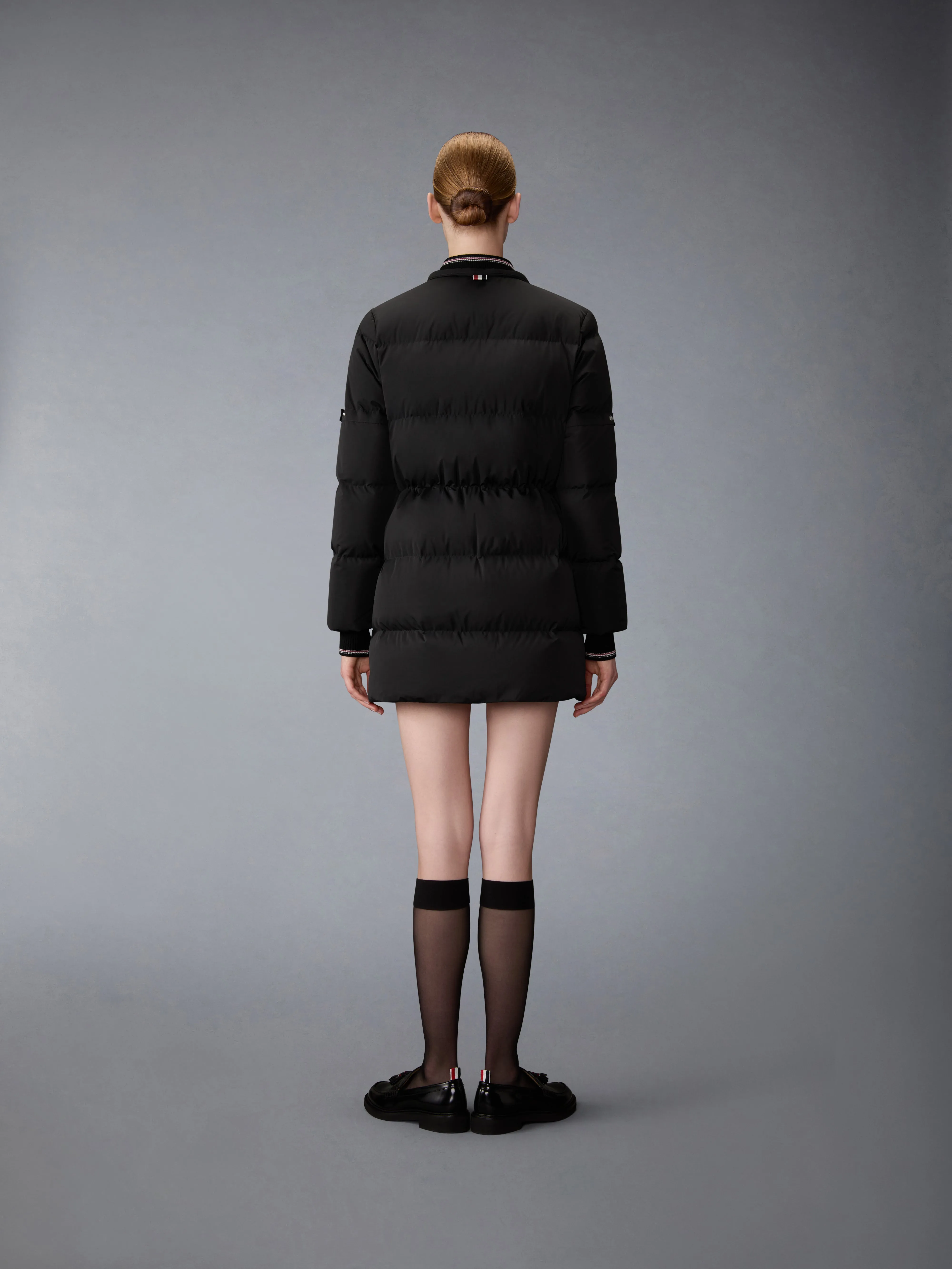 POLY TECH DOWN FILLED PARKA WITH ARMBANDS sold by Thom Browne product image thumbnail 3