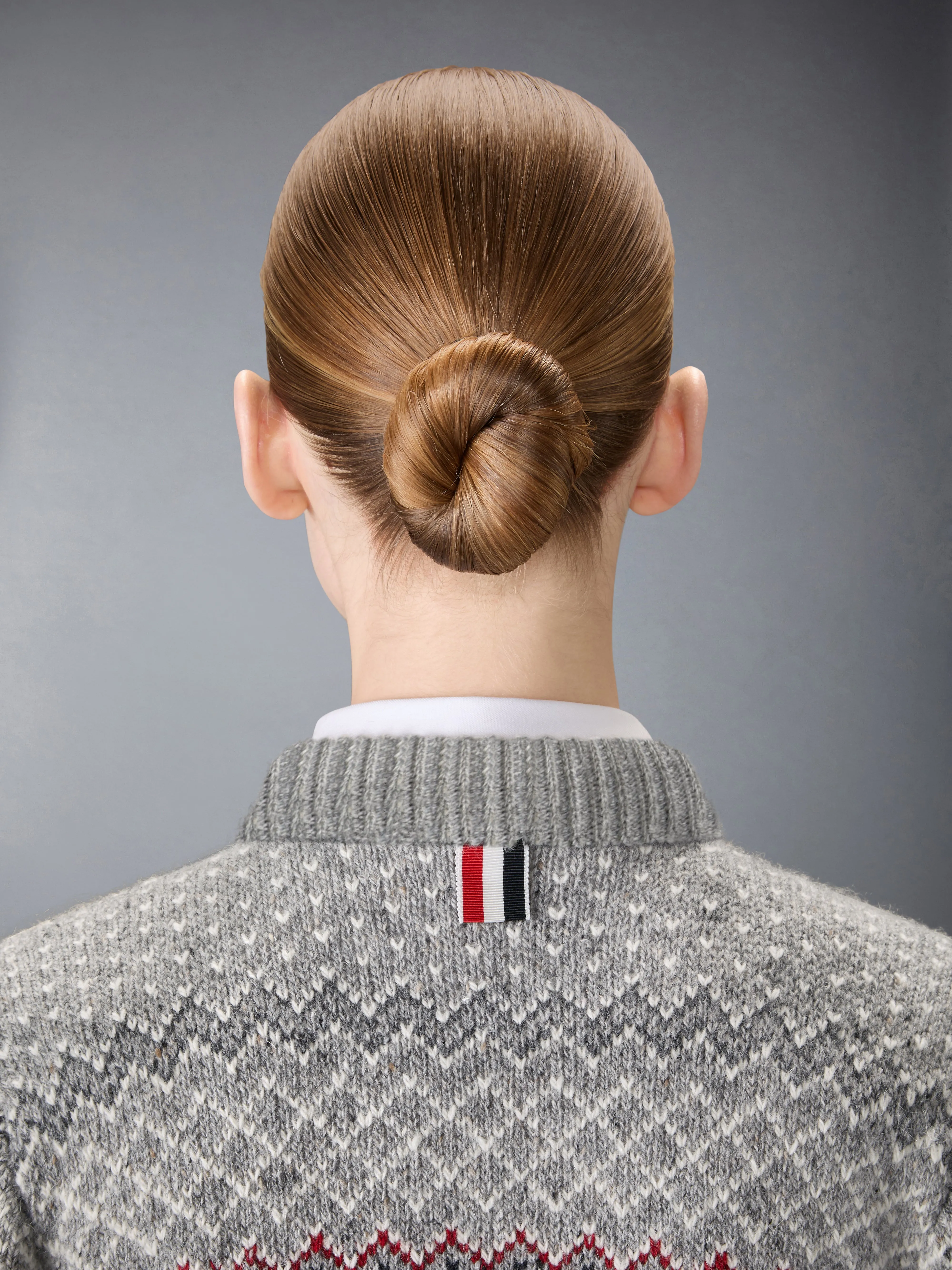 FAIR ISLE JACQUARD DONEGAL CROPPED CARDIGAN sold by Thom Browne product image thumbnail 5