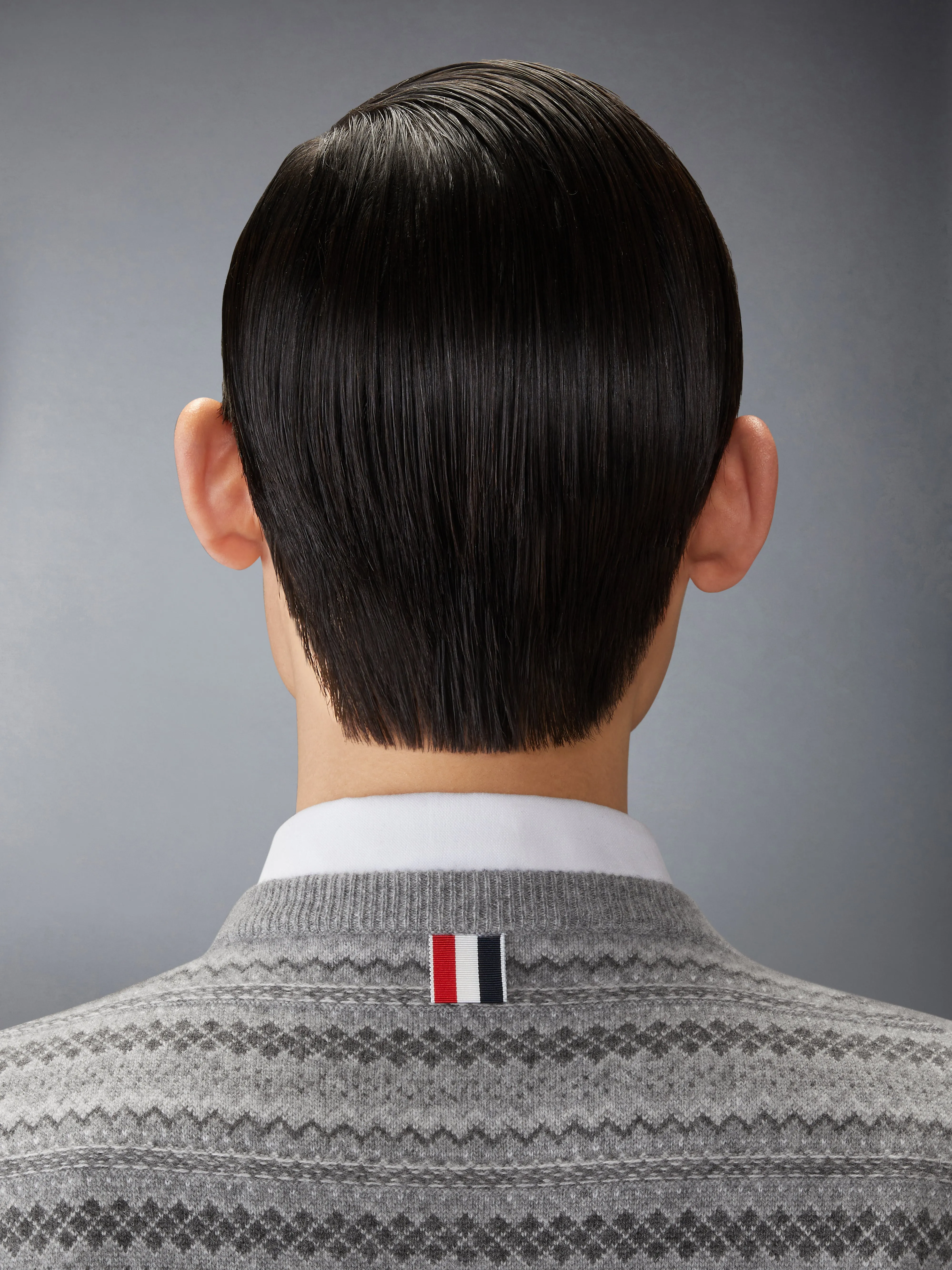 FAIR ISLE JACQUARD CASHMERE PULLOVER sold by Thom Browne product image thumbnail 5