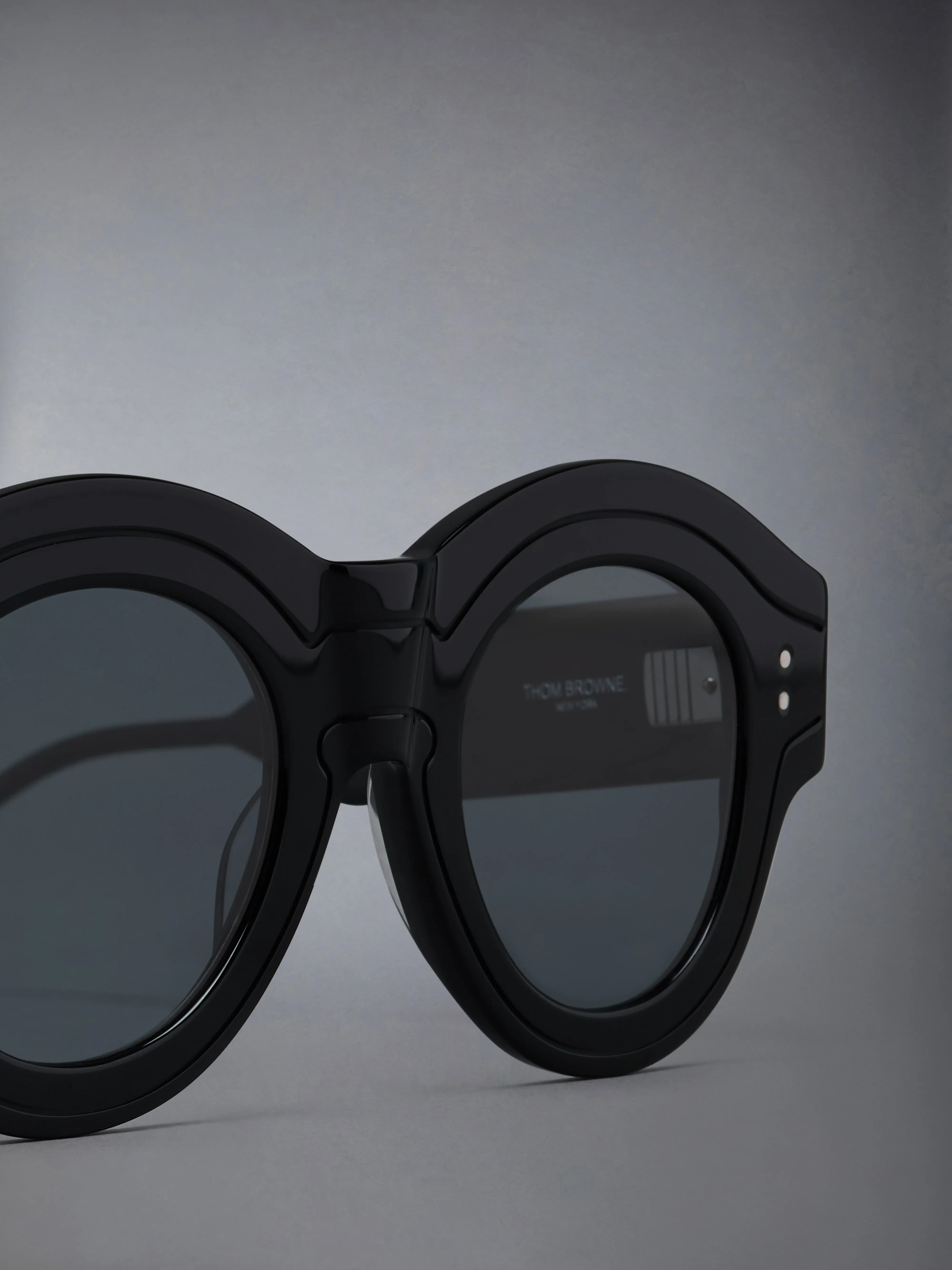 ACETATE ROUND SUNGLASSES sold by Thom Browne product image thumbnail 3