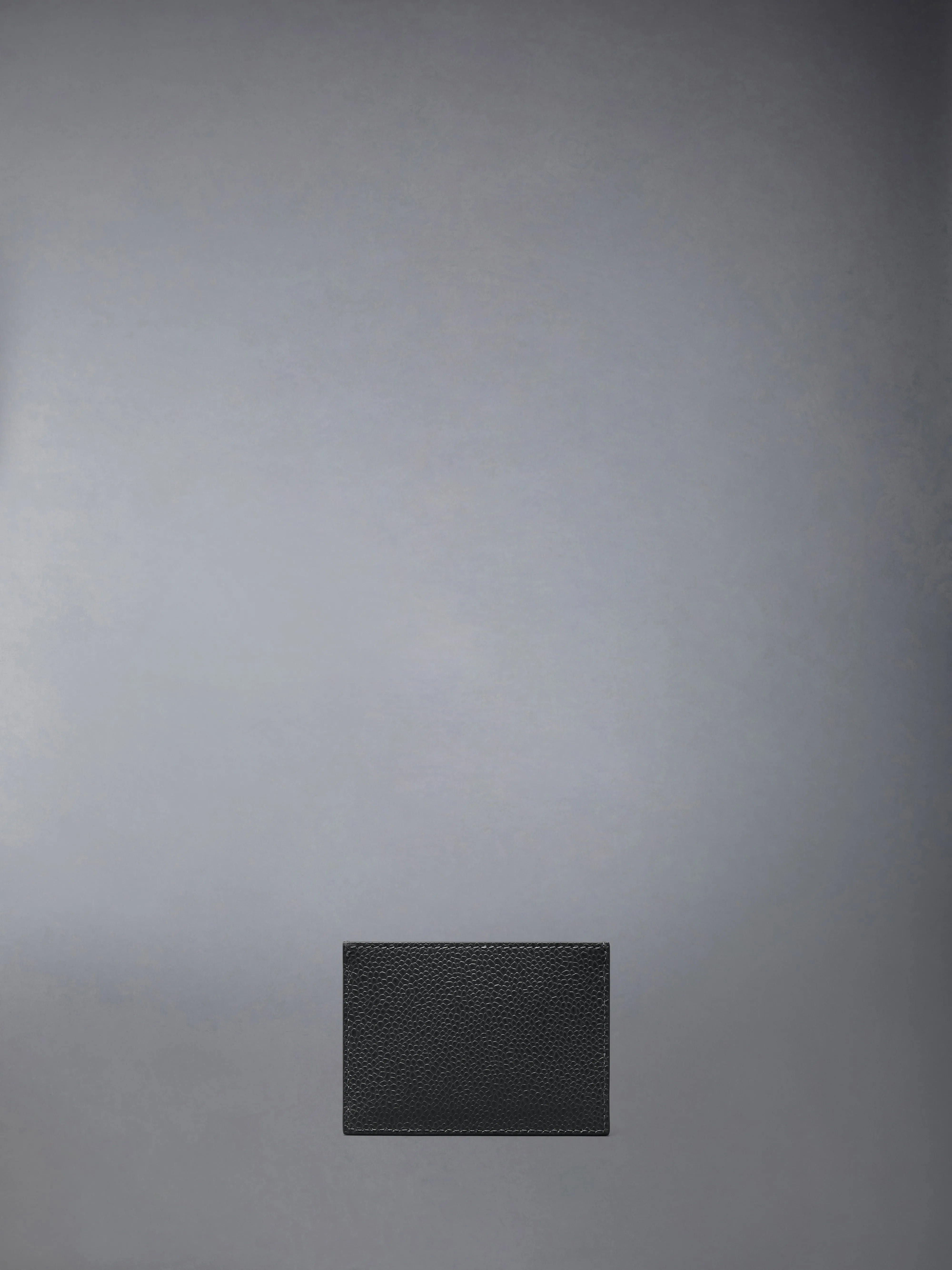 PEBBLE GRAIN SINGLE CARD HOLDER sold by Thom Browne product image thumbnail 2